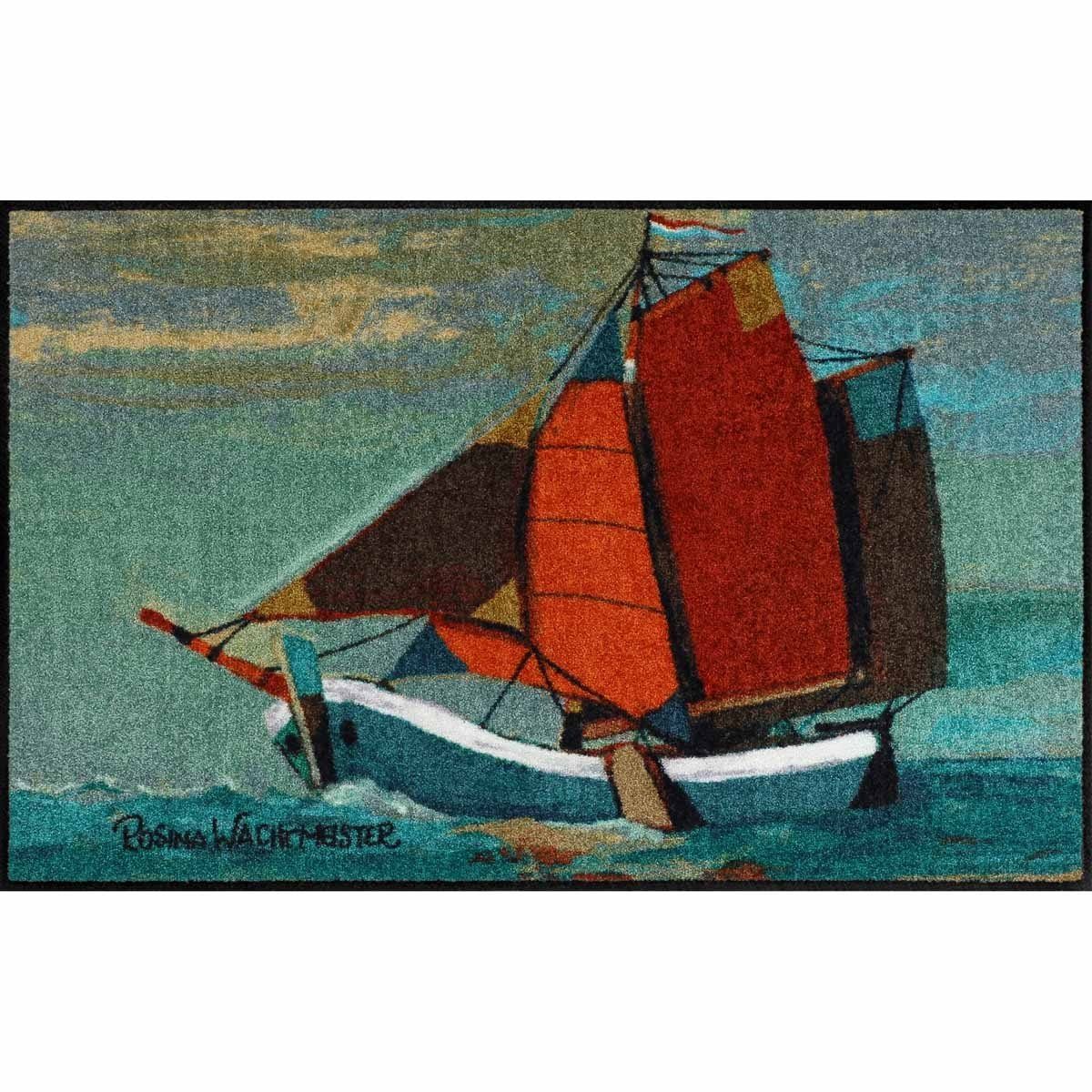 Salonloewe Fußmatte Fußmatte 50x75 Rosina Wachtmeister Sail Away, Eingangsmatte normal, Höhe: 500 mm