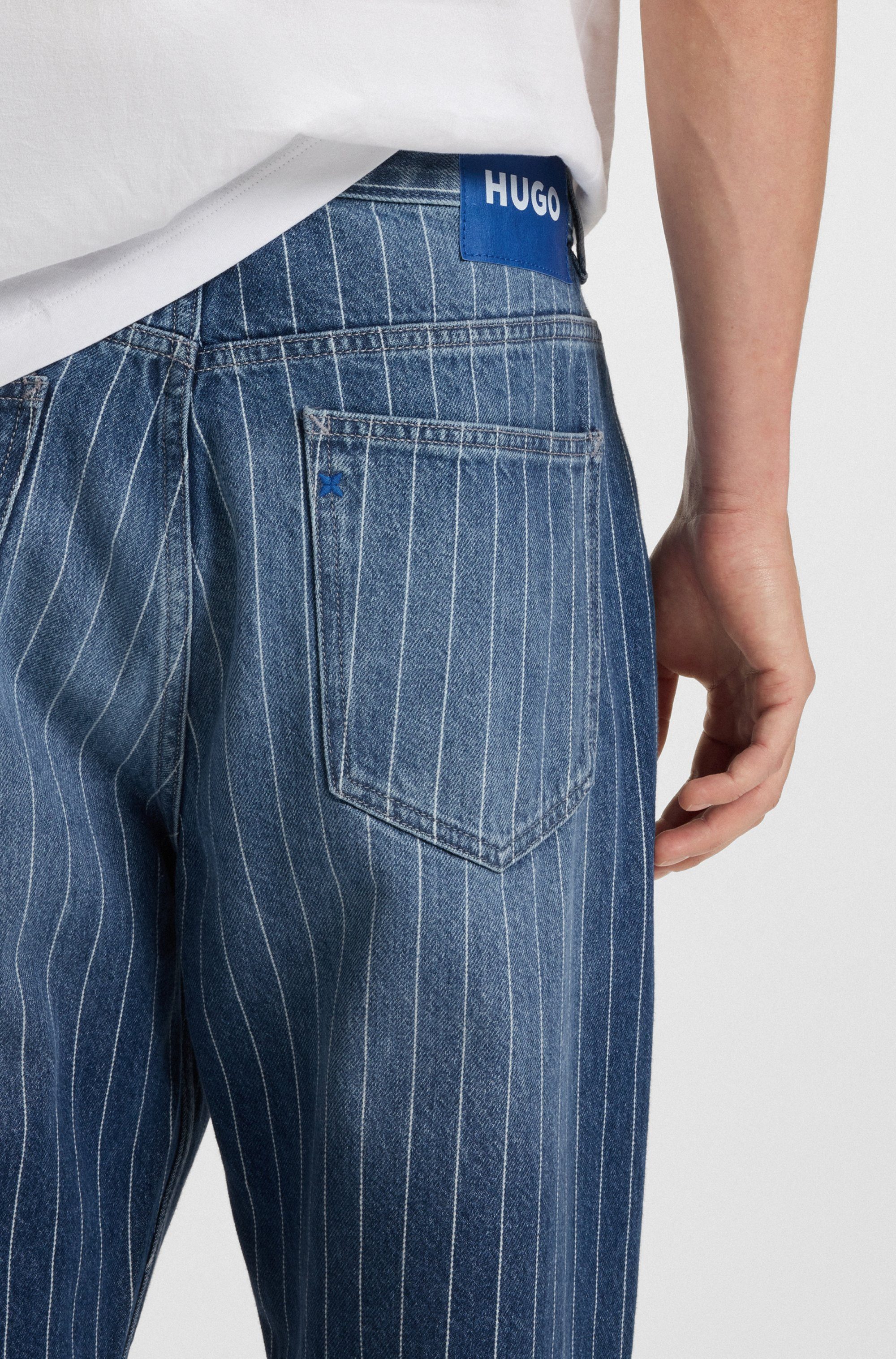 HUGO Blue Loose-fit-Jeans Nate loose fit günstig online kaufen