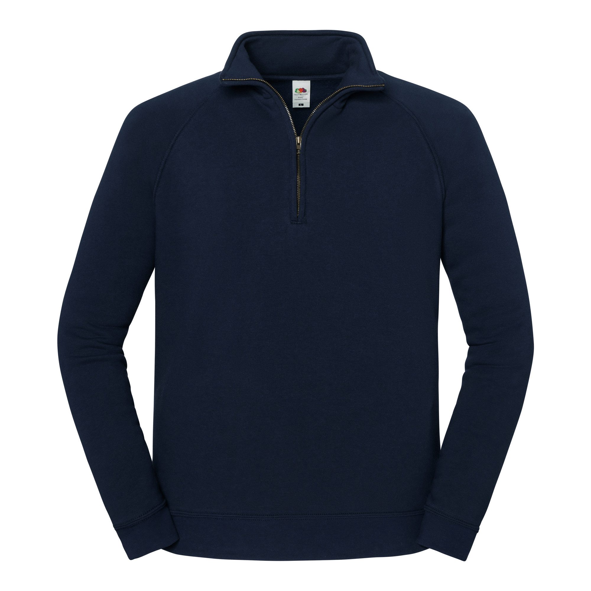 Sweatshirt Iconic Premium Zip Neck Sweat