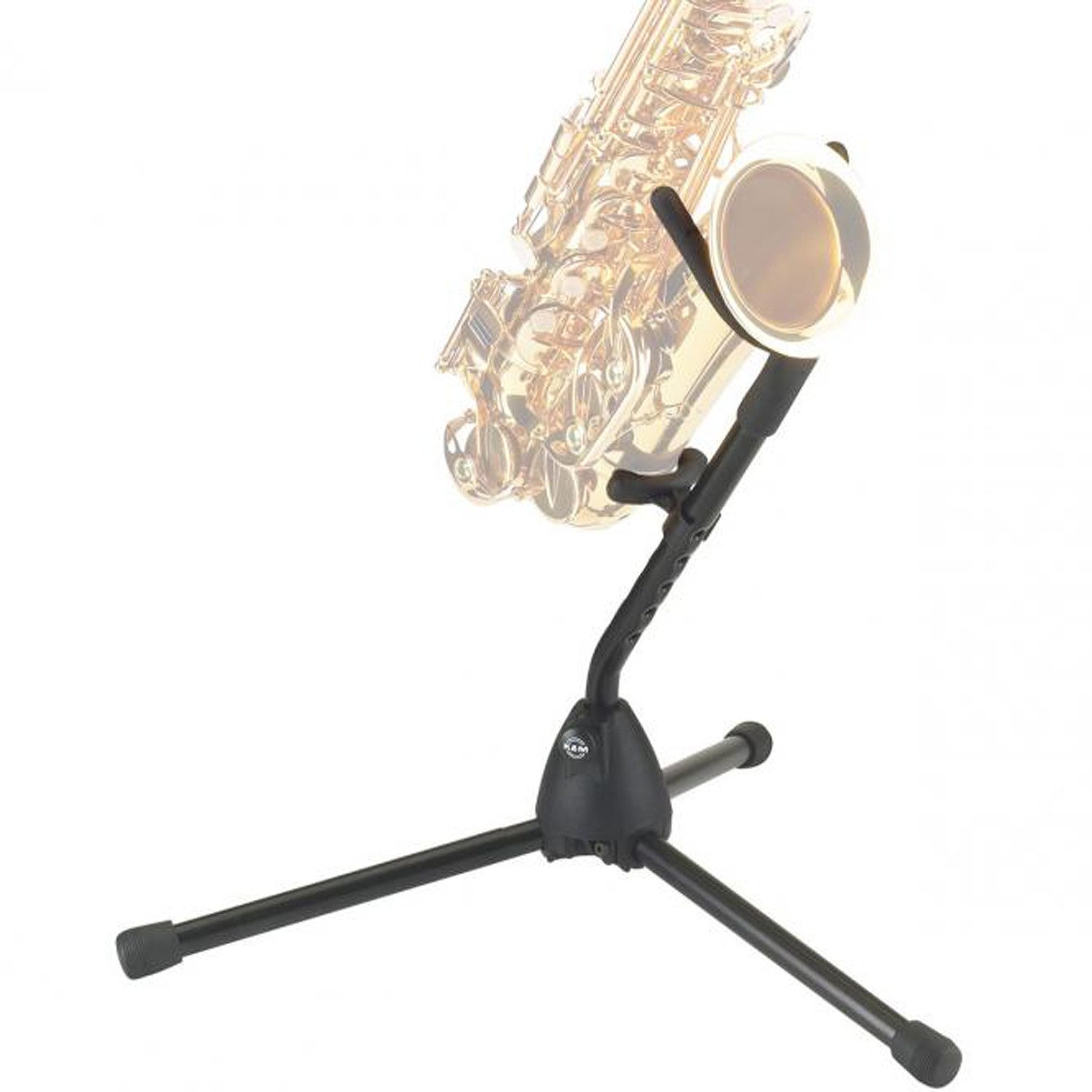 König & Meyer Musikinstrumentenständer K&M 14300 Saxophonständer mit Anhänger, (für Saxofon), mit Schlüsselanhänger