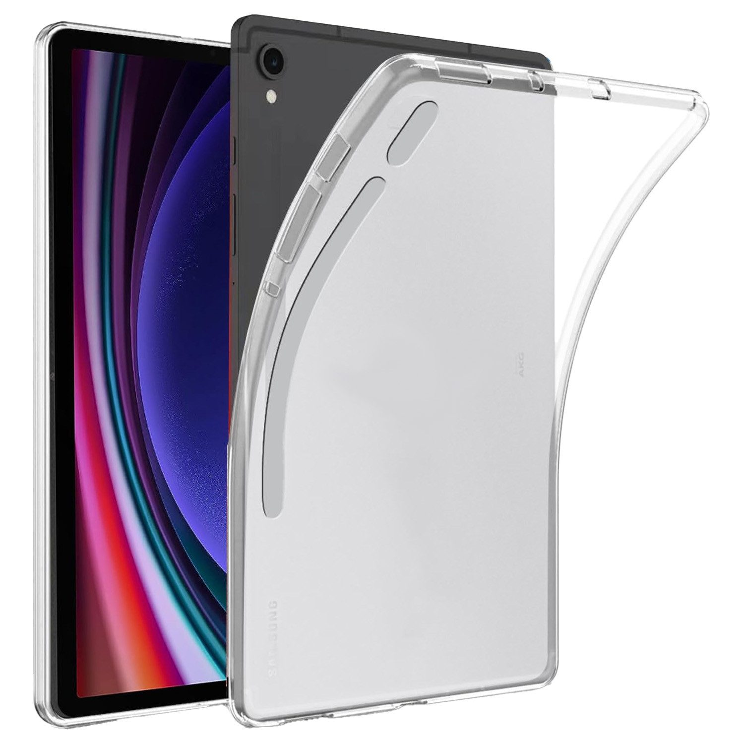 Wigento Tablet-Hülle Für Samsung Galaxy Tab S10 Lite / S10 FE / S9 S9 FE Hülle TPU Silikon