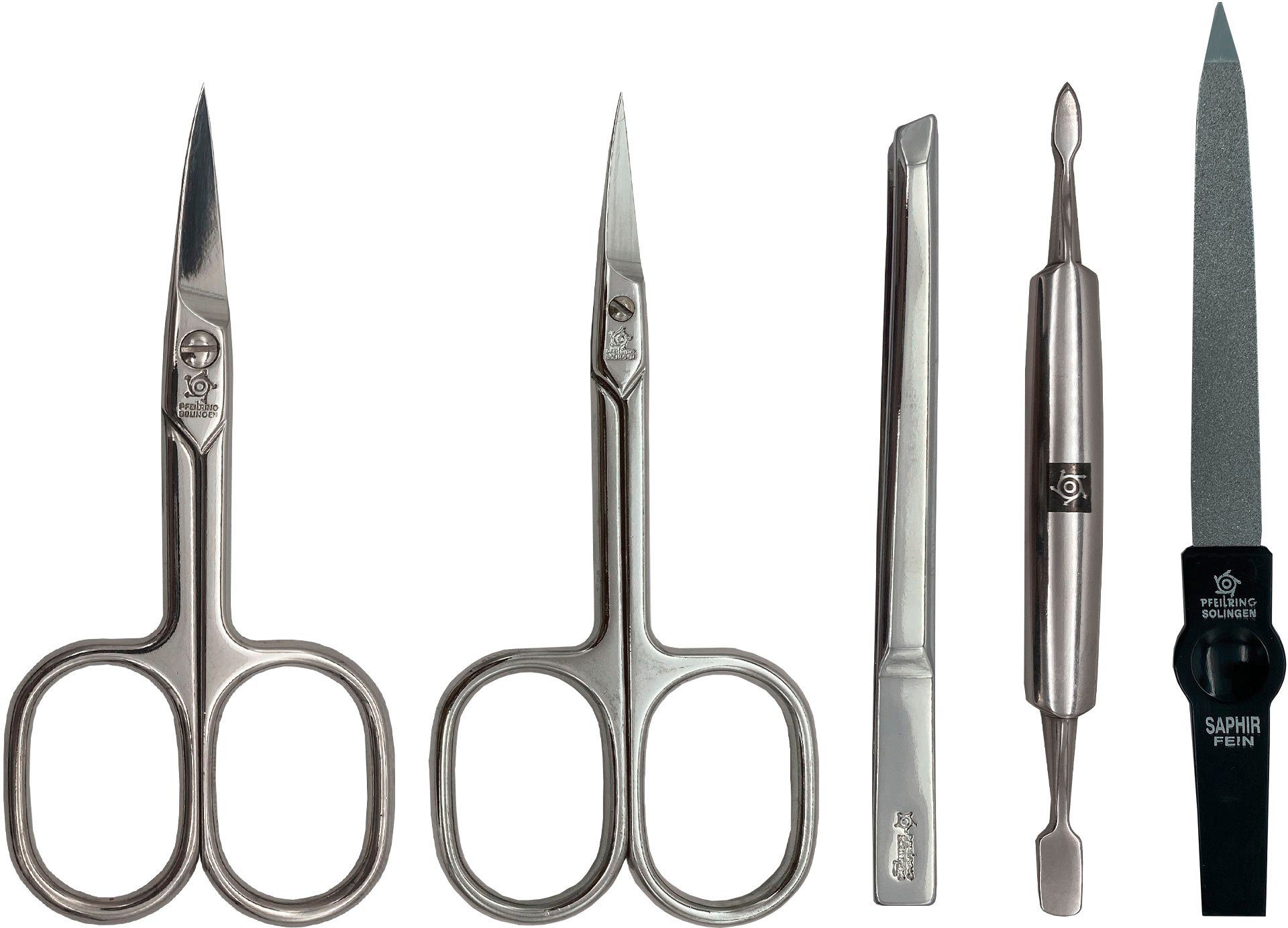 PFEILRING Maniküre-Etui, 5 tlg., Nappaleder günstig online kaufen