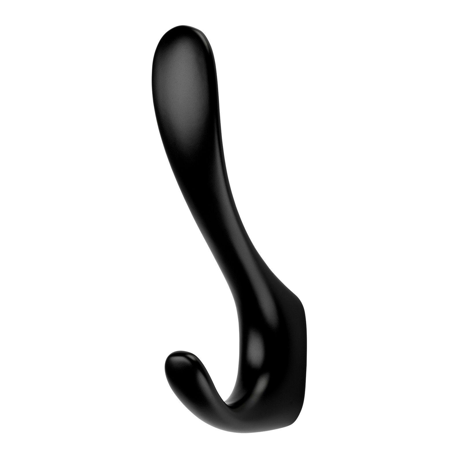 SO-TECH® Kleiderhaken Garderobenhaken NANO 12 x 2,2 cm, (1-St), schwarz mat günstig online kaufen