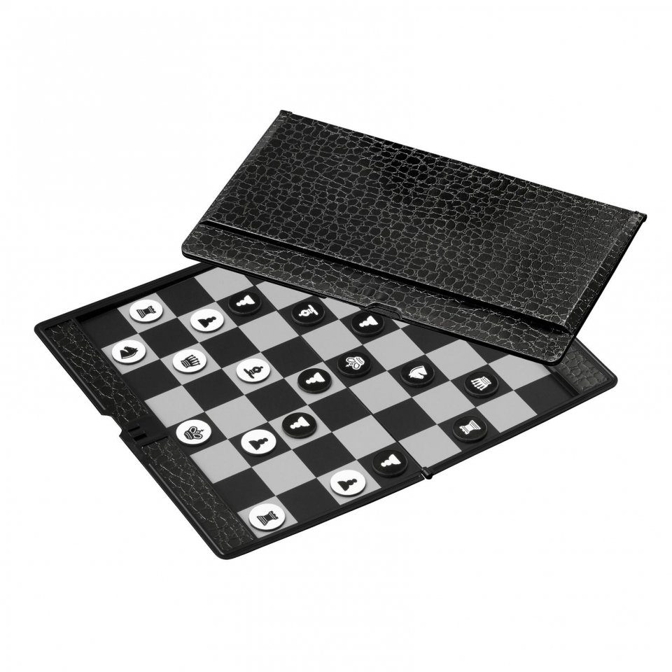 Philos Spiel, Schach - Kunststoff - Reisespiel - magnetisch
