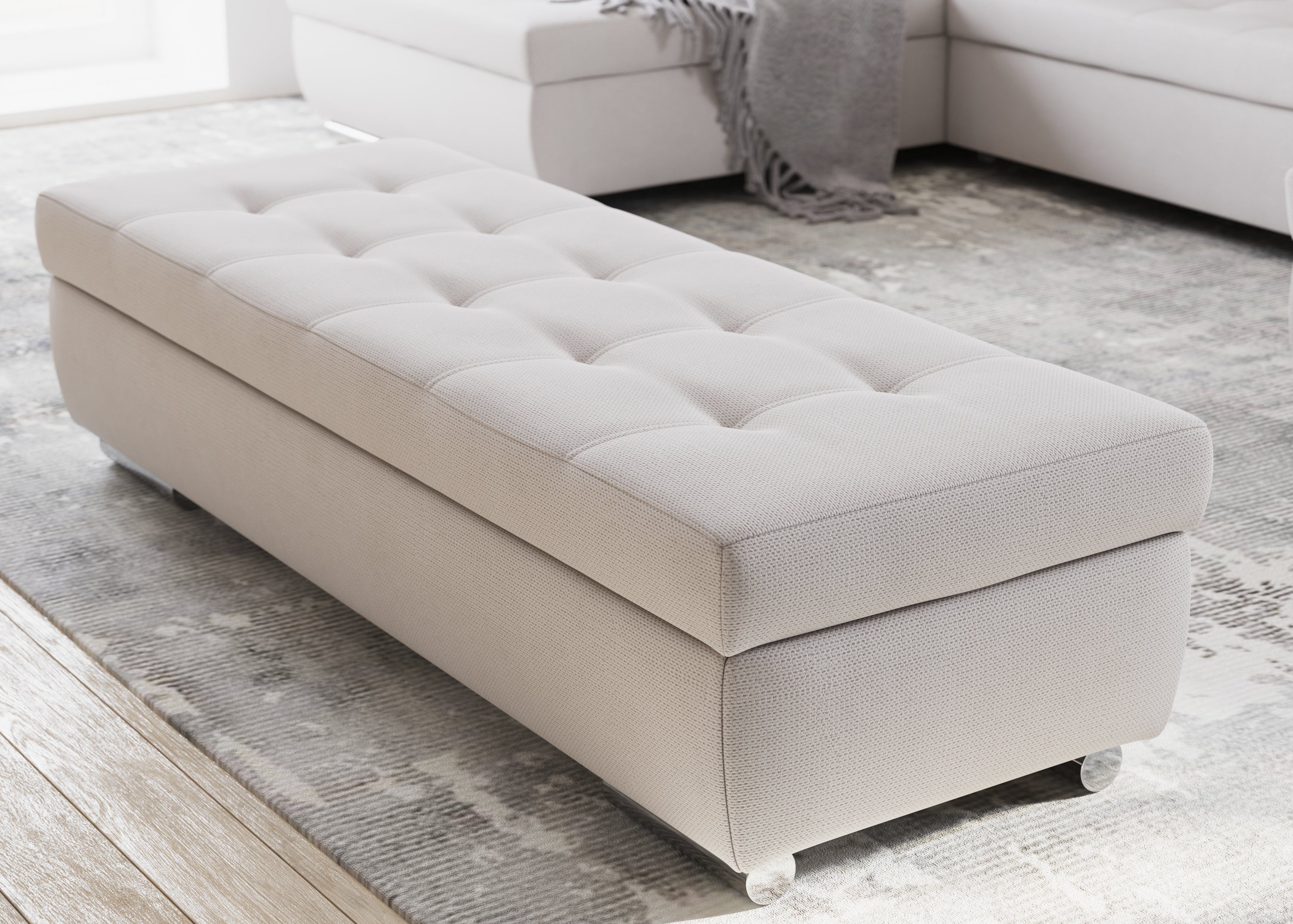 DOMO collection Hocker Treviso XXL: B/T/H: günstig online kaufen