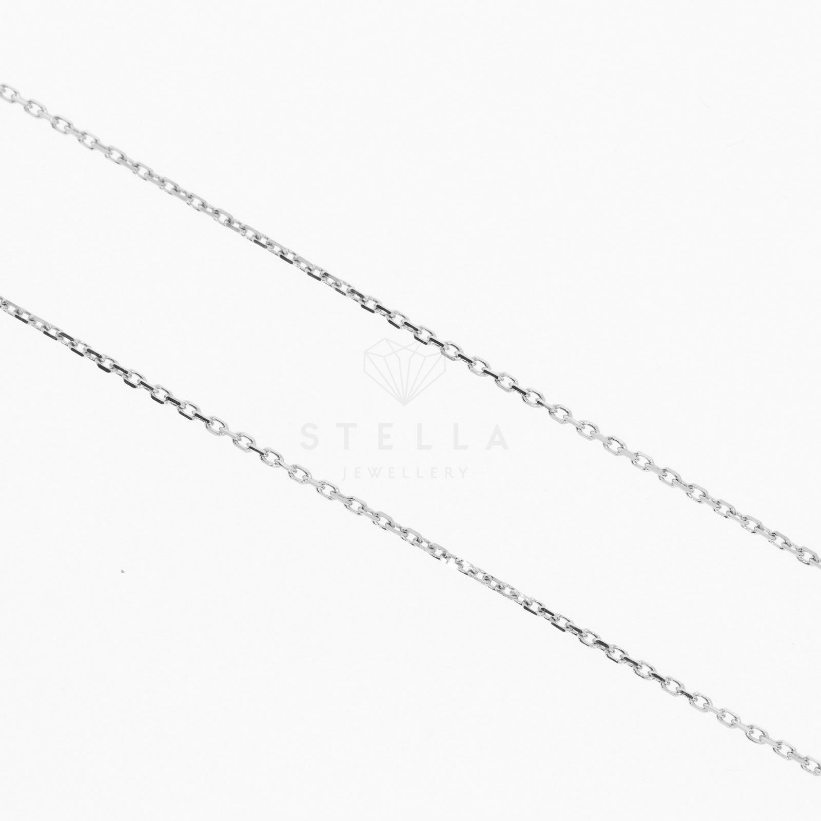 Stella-Jewellery Collier Halskette mit Buchstabe Zirkonia Anhänger WG 585er günstig online kaufen