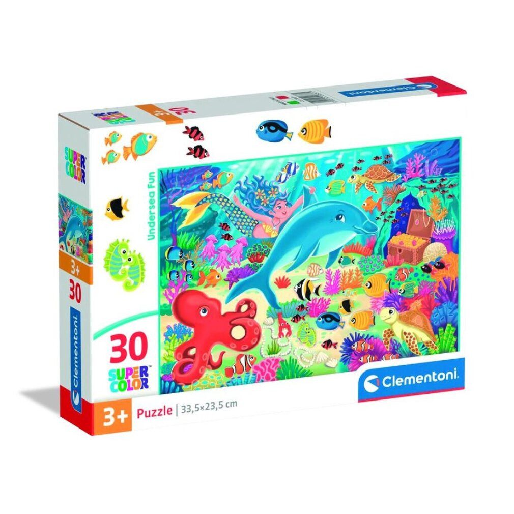 Clementoni® Puzzle Ozean Undersea Fun Ozean 30-teiliges Puzzle Clementoni, Puzzleteile