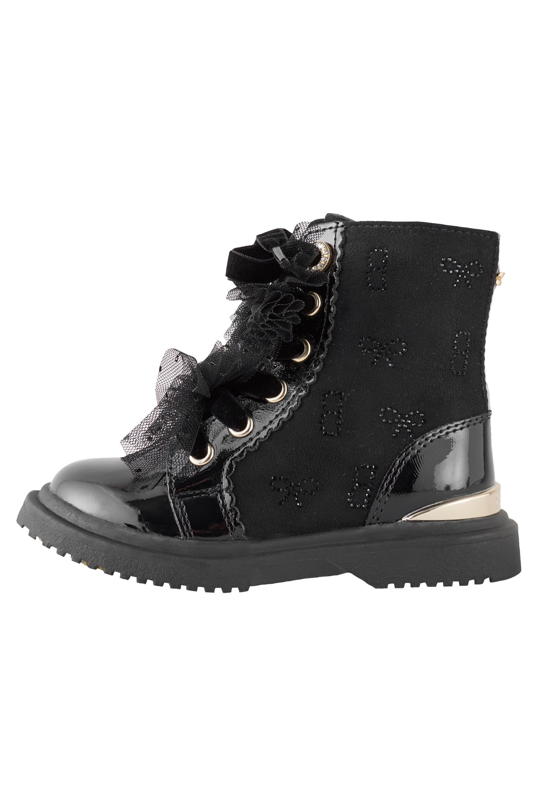 Baker by Ted Baker Baker by Ted Baker Strass-Schnürstiefel Stiefel (1-tlg)