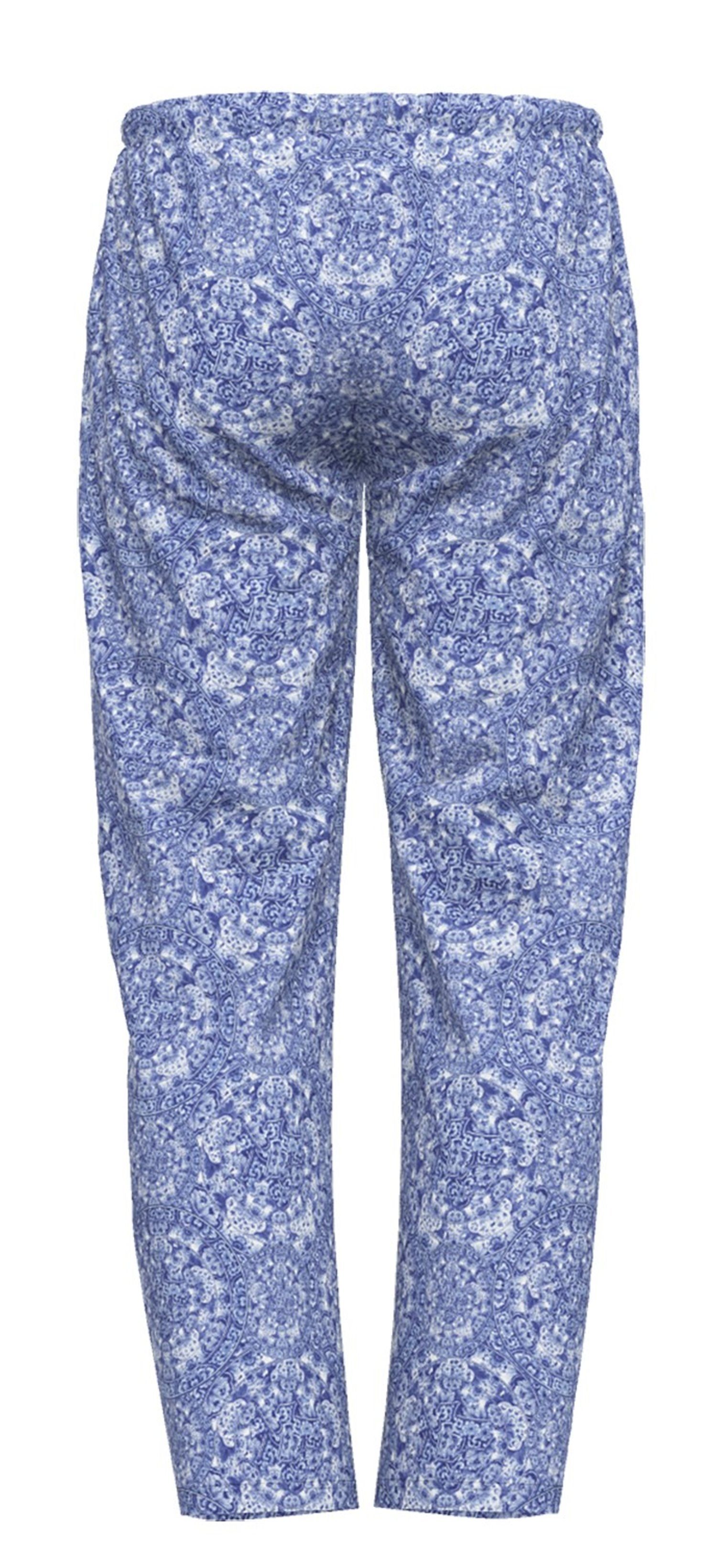 A Fish named Fred Pyjamahose Herren Schlafanzughose modisch (1-tlg) Baumwolle Modisches Design