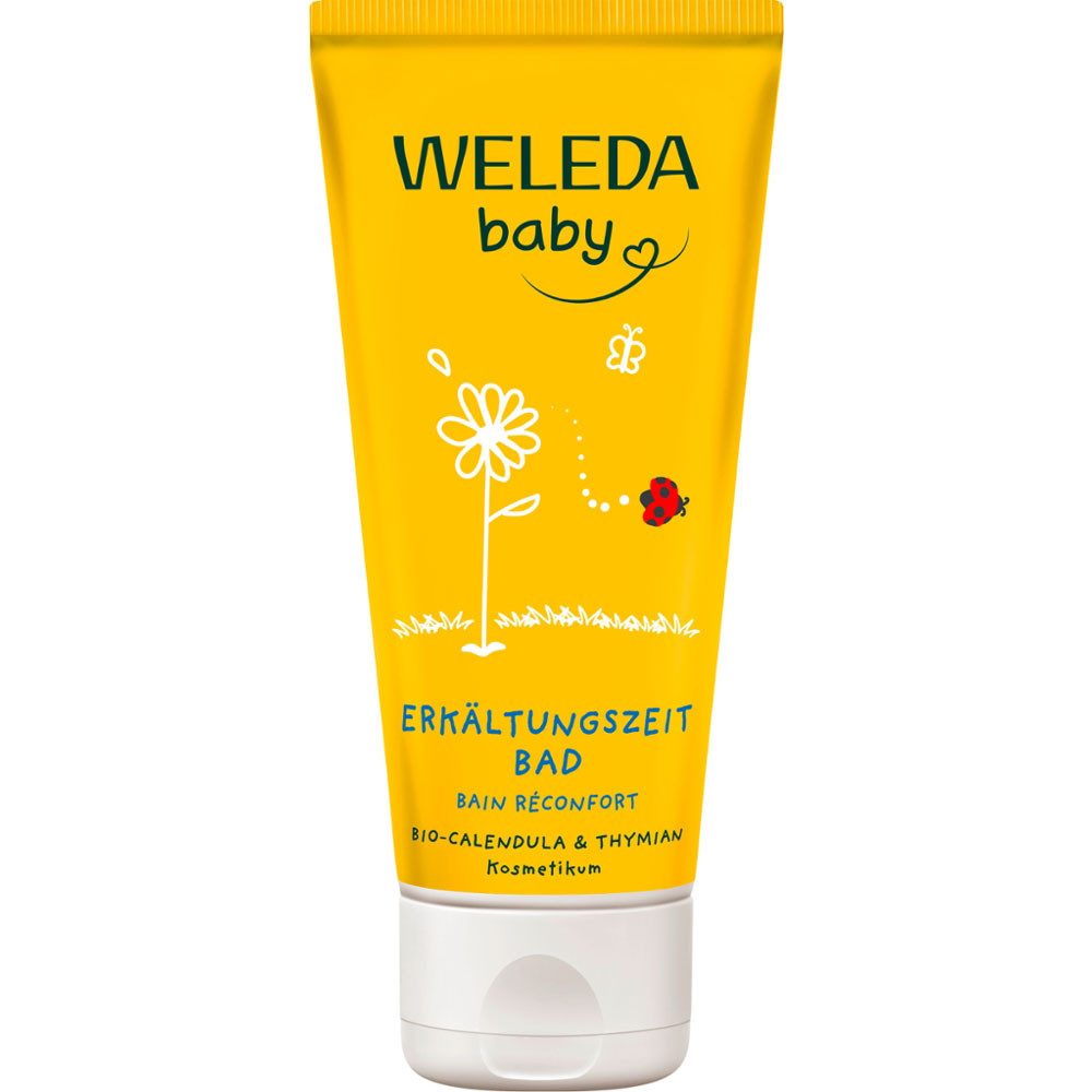 WELEDA Körperpflegemittel Calendula Erkältungszeit Bad, 75 ml
