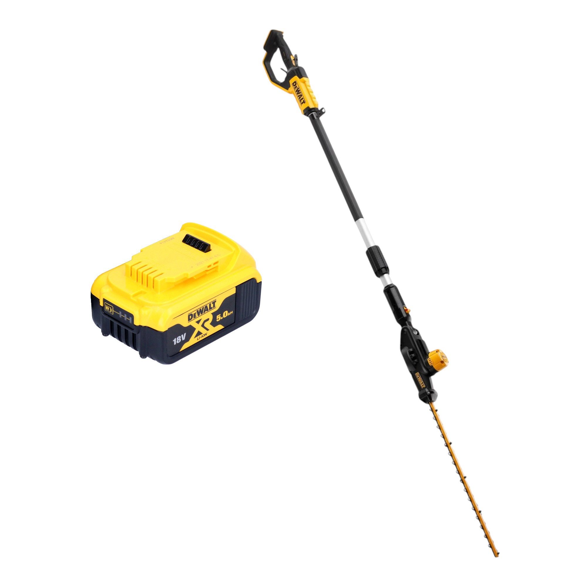 DeWalt Akku-Heckenschere DCMPH 566 N 18 V 55 cm + 1x Akku 5,0 Ah - ohne Ladegerät
