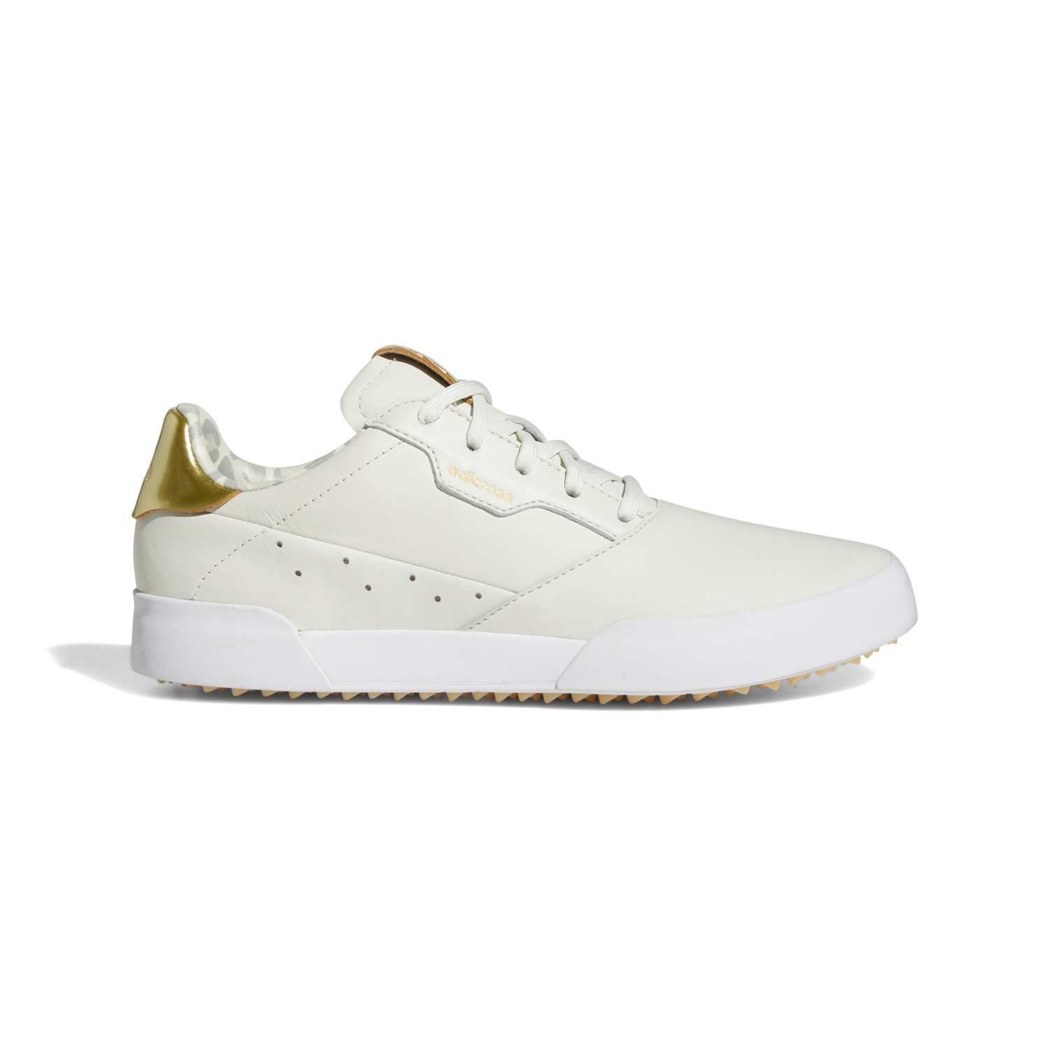 adidas Sportswear Adidas Golfschuh Adicross Retro Spikeless Weiß/Gold Damen Golfschuh