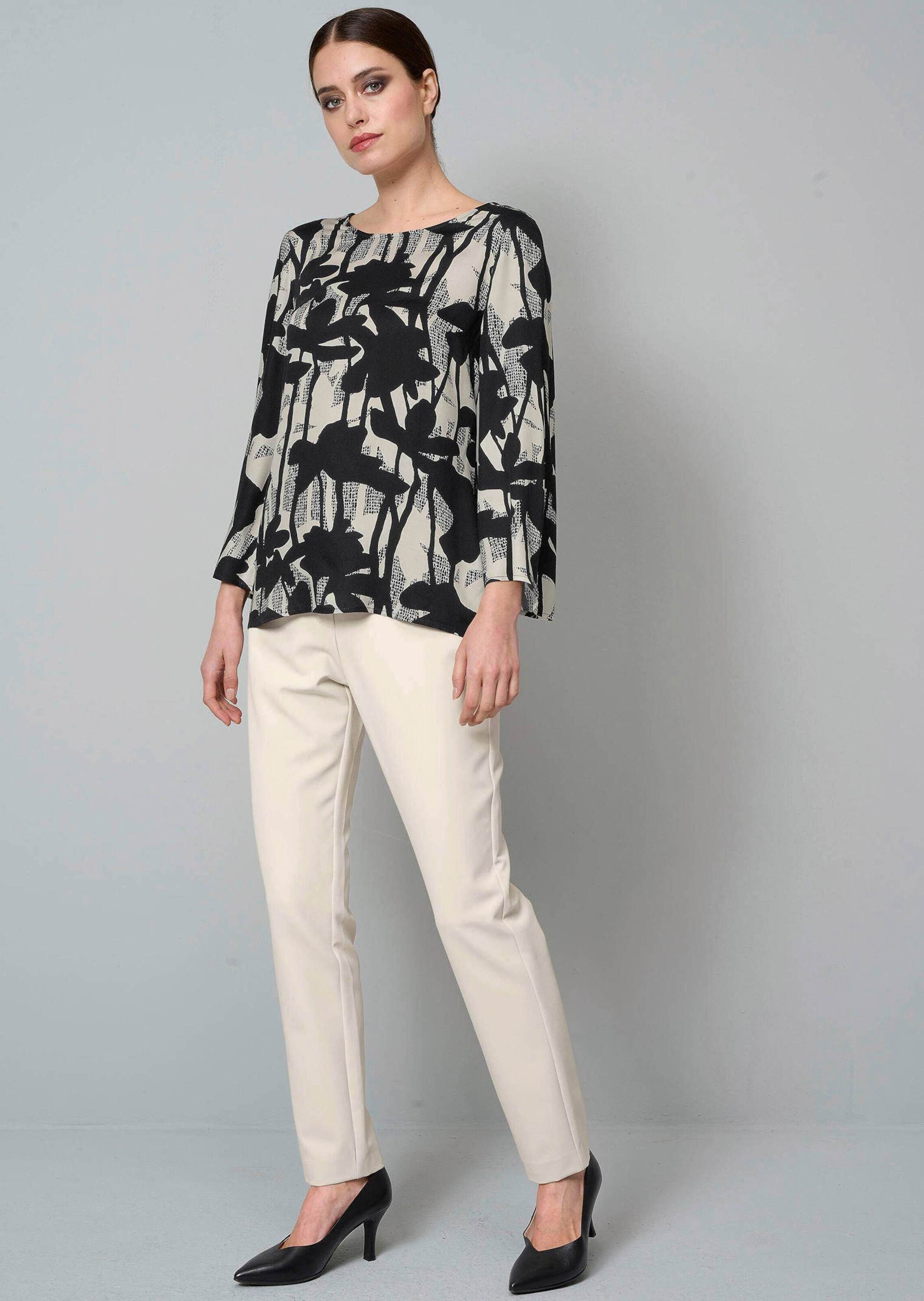 Alba Moda Schlupfbluse Bluse mit Zierband günstig online kaufen