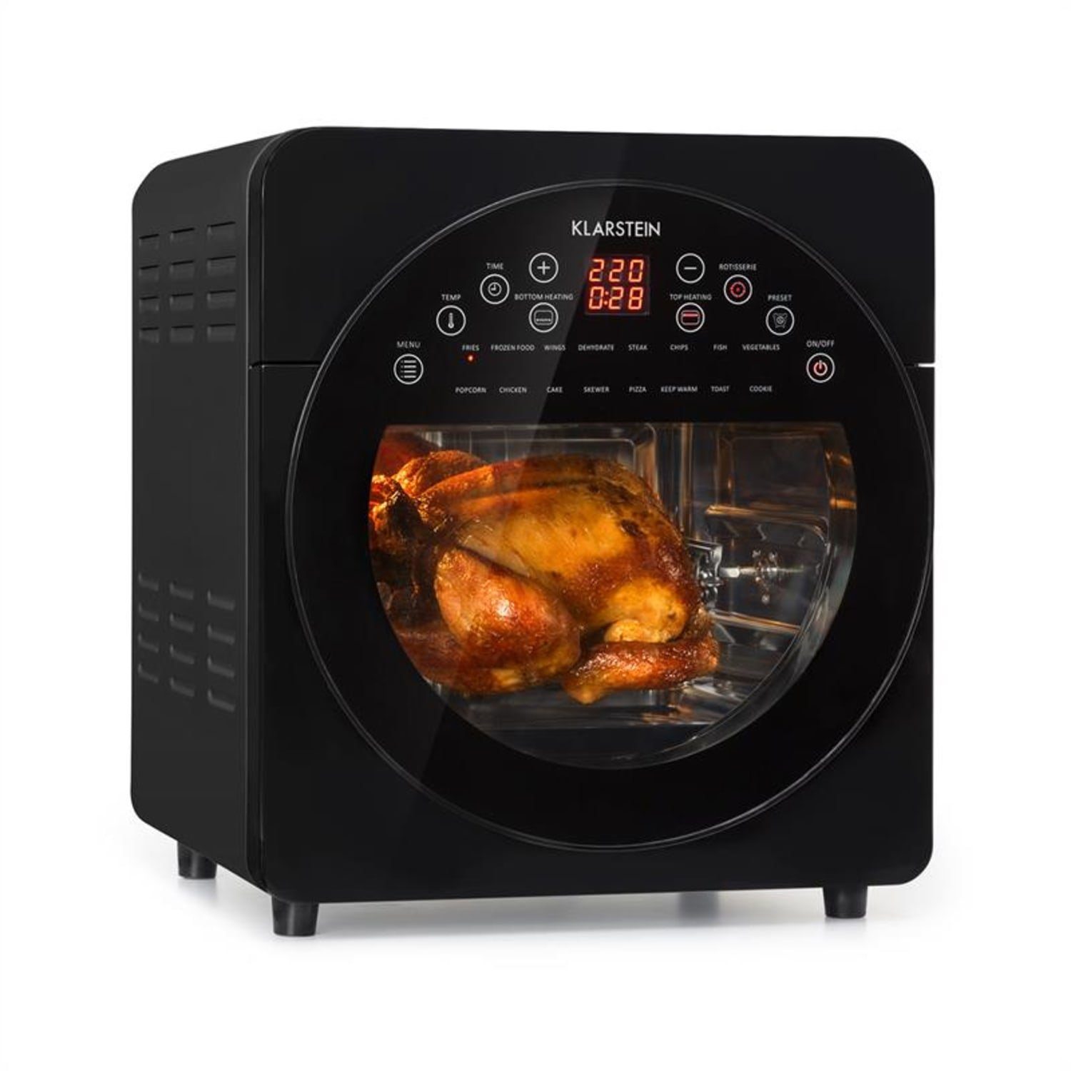 Klarstein Heißluftfritteuse, 1700 W, Air Fryer Fritteuse ohne Öl Heizluftfritteuse Фритюрницы