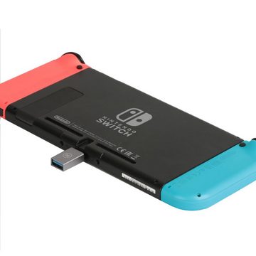 Wicked Chili USB C Adapter für Nintendo Switch Pro Controller USB-Adapter USB-C zu USB-A, 1X USB 3.2 Gen 1 SuperSpeed USB Adapter (5 Gbps) für Verbindung zwisch