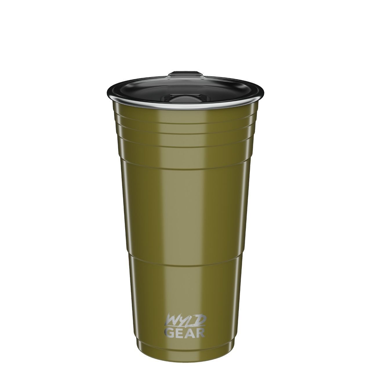 WYLD GEAR Thermoflasche Wyld Gear WYLD CUP 24OZ (709ml), Trinkbecher, 18/8 Edelstahl, OD Green, Isolierend
