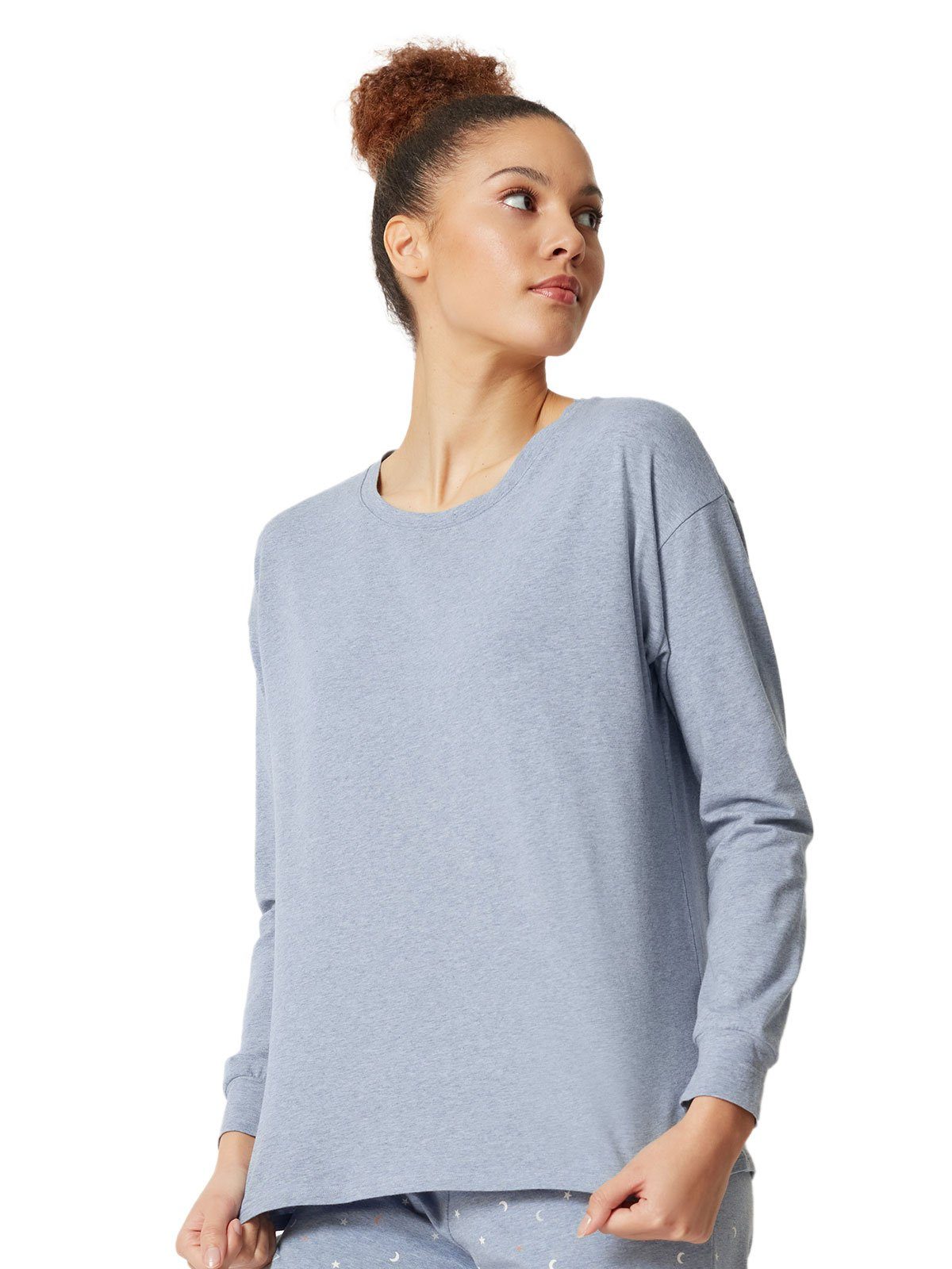 Skiny T-Shirt Damen Shirt langarm Night günstig online kaufen