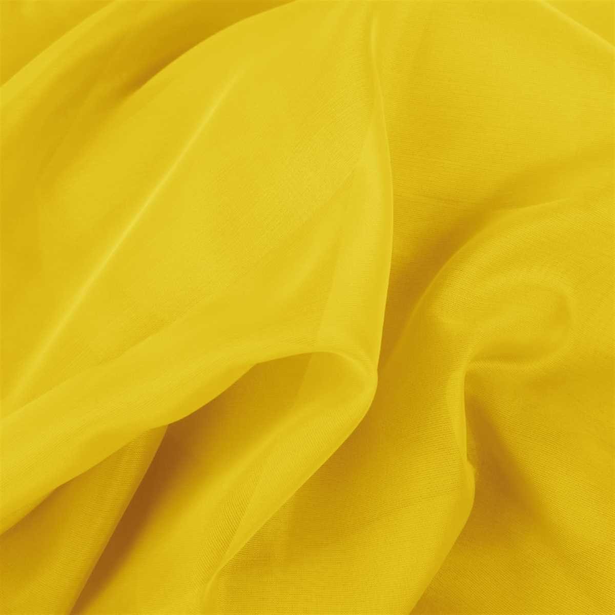 in Gelb transparent, und Bestlivings, Dekoschal Ösen vers. Vorhang, Transparenter Ösenschal, St), Größen Voile, (1 Farben