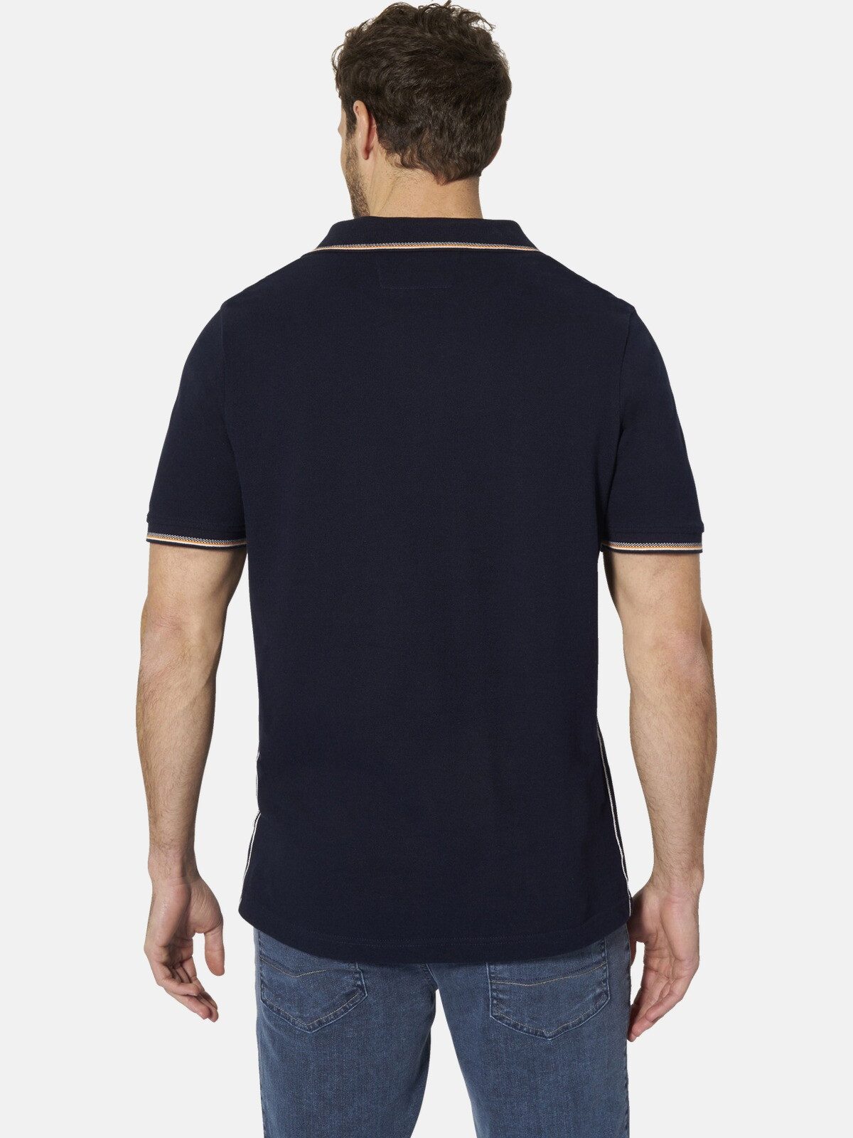 Babista Poloshirt DANNICO, seitlich Kontraststreifen