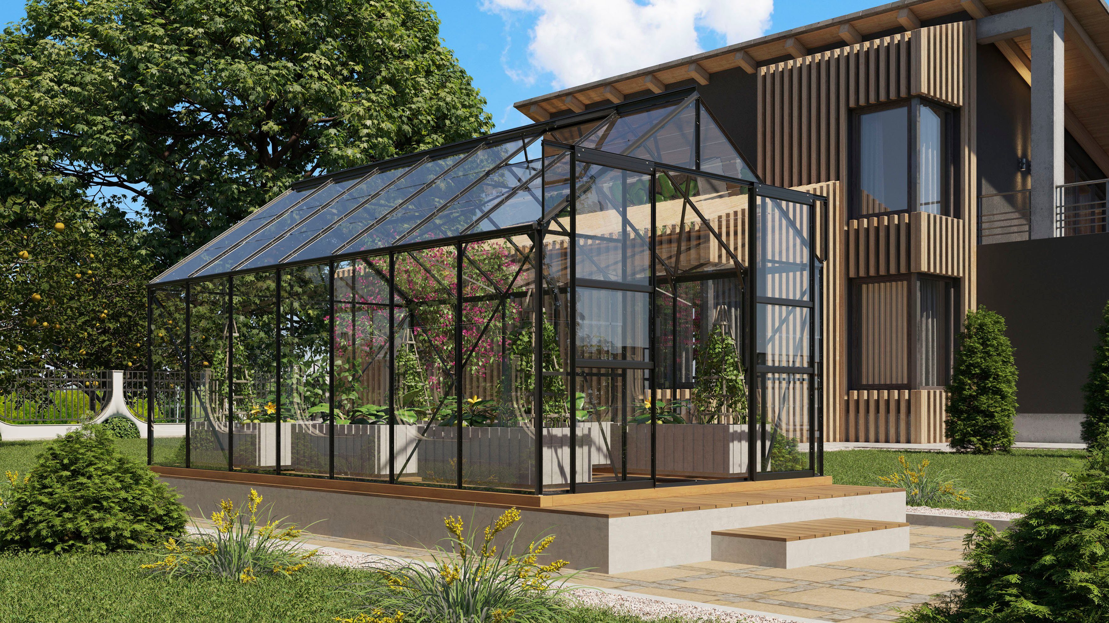 Vitavia Gewächshaus Mars 11500, BxTxH: ...