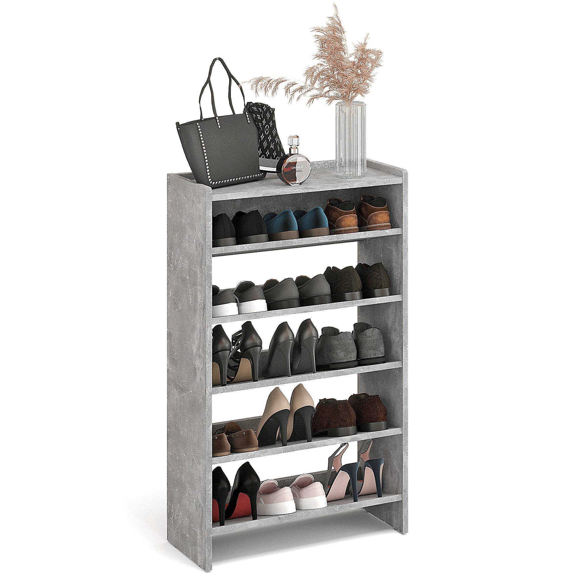 KOMTO Schuhregal Elexis 5 Schmal - günstig online kaufen
