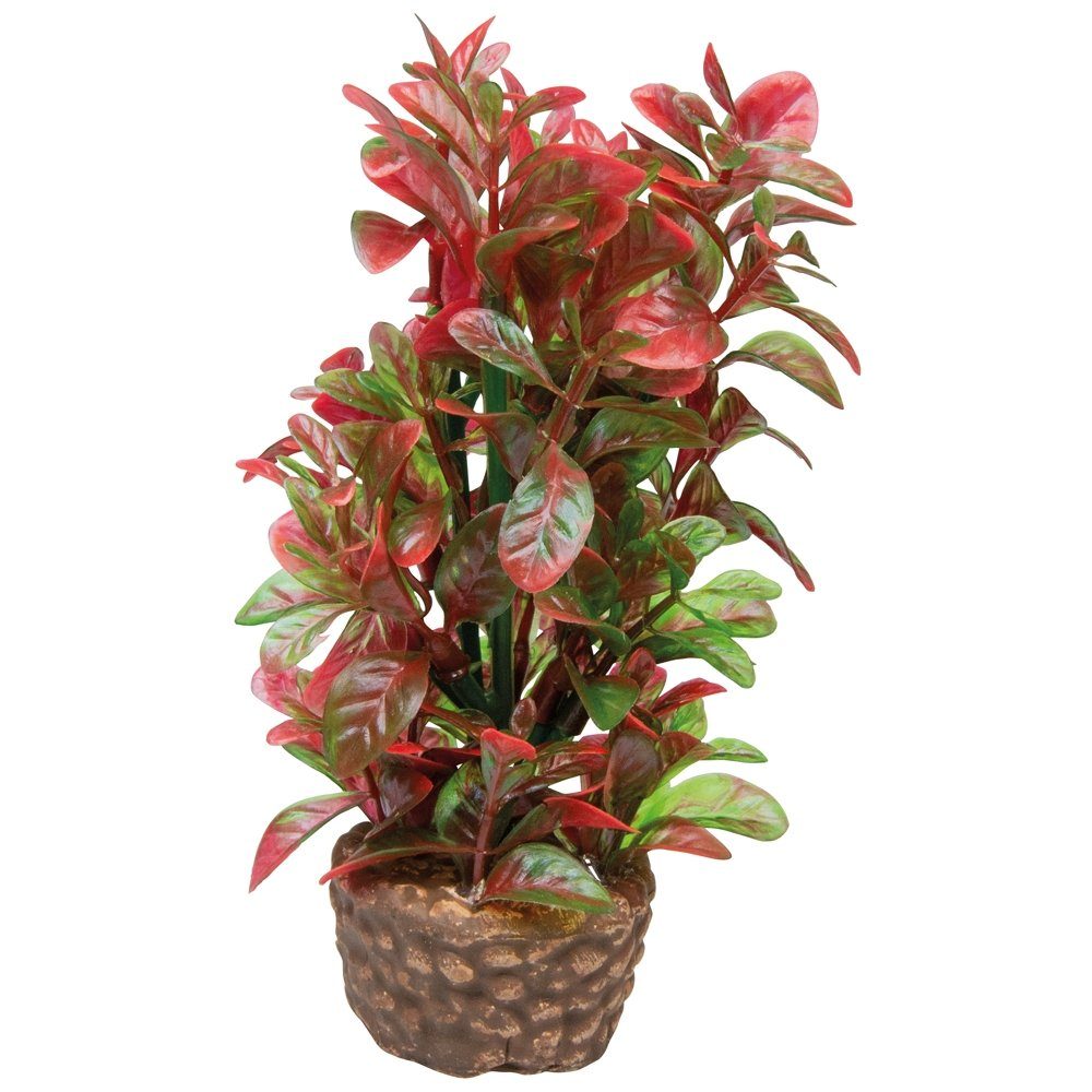HOBBY Aquariendeko Hobby Flora Stone 4 künstliche Aquarienpflanze 4x13 cm