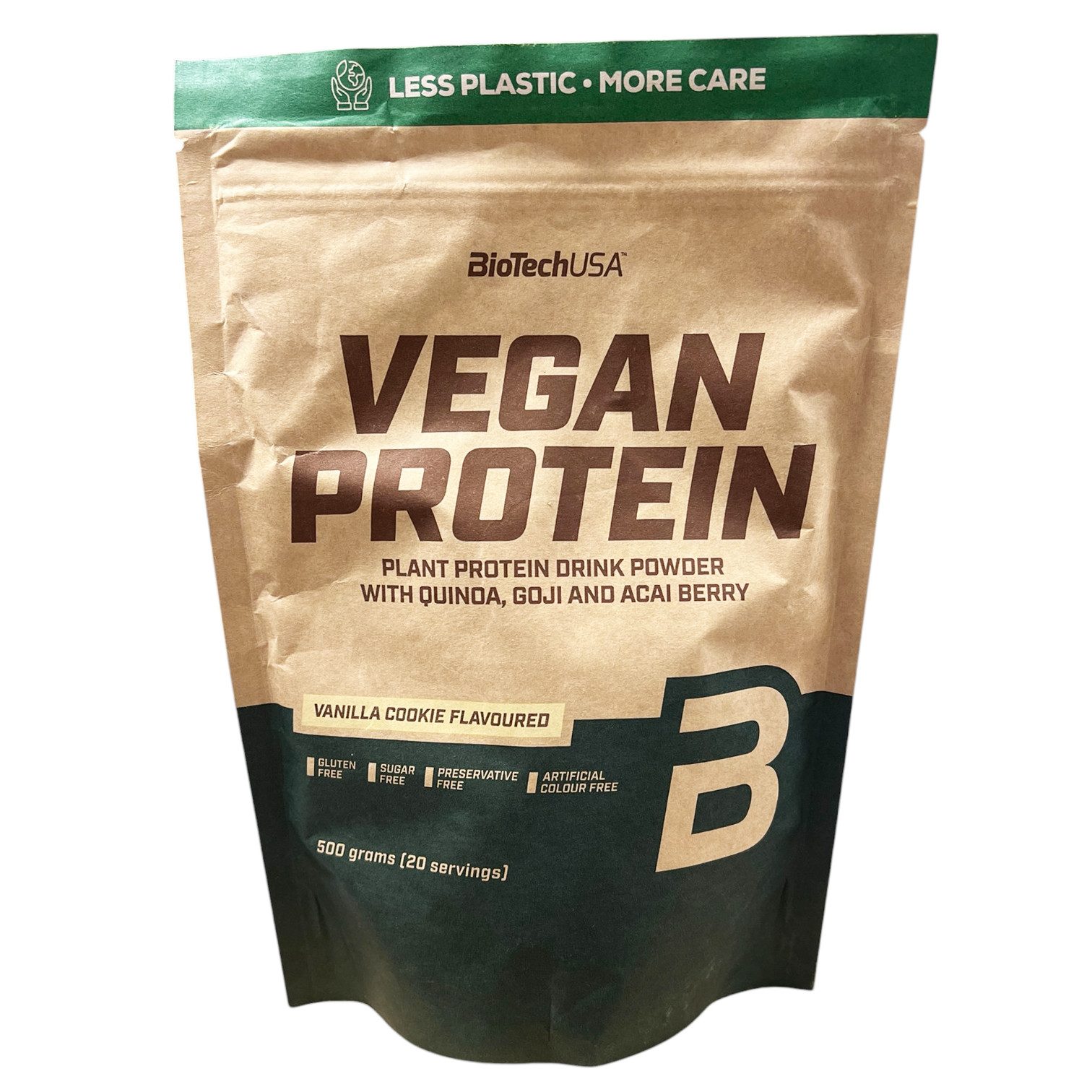 Biotech USA BioTech Vegan Protein 500g Pulver, 500 g