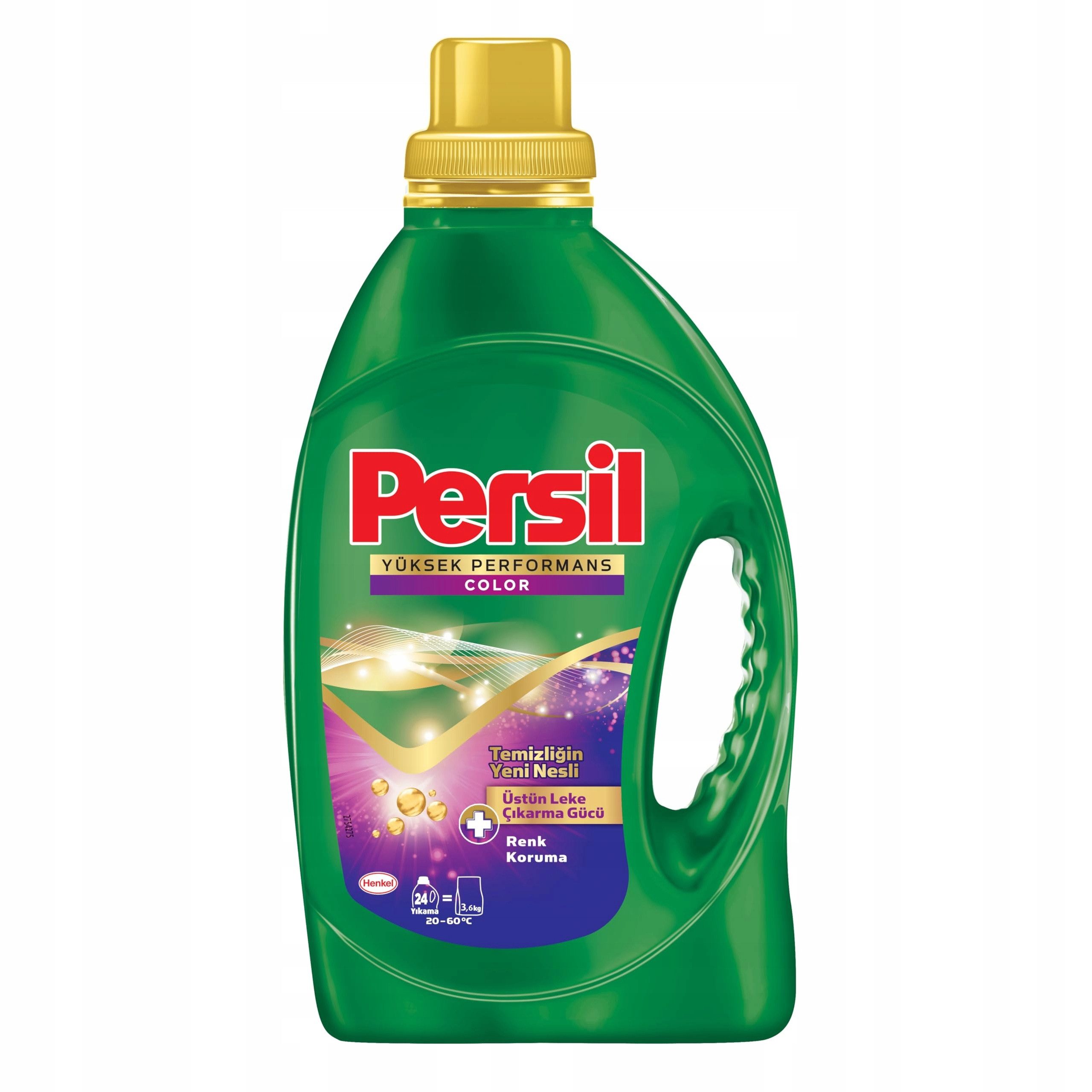 KomfortHome Persil High Performance 1,56L Color Universal Flüssigwaschmittel ``` Vollwaschmittel (Gel Deep Clean Waschgel ab 20°C Konzentrat Bunt Weiß Energiesparend, [- 1 Flasche 1,56 L 1x 1,56 L)