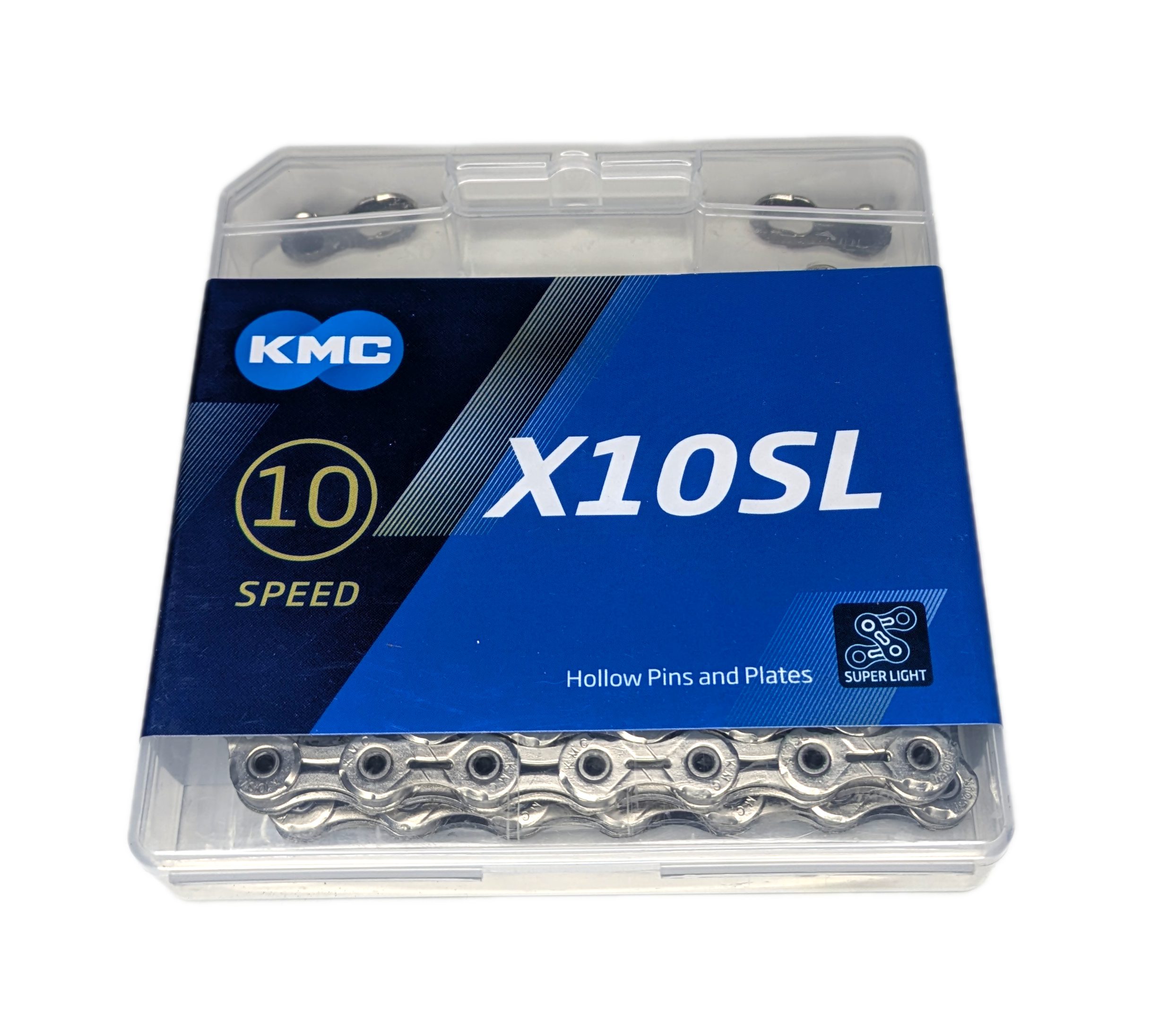 Fahrradkette KMC X10SL Kette 114 Links 1/2 x 11/128 Silber Fahrrad-Kette