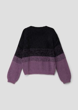 s.Oliver Strickpullover Oversized Pullover mit Farbverlauf