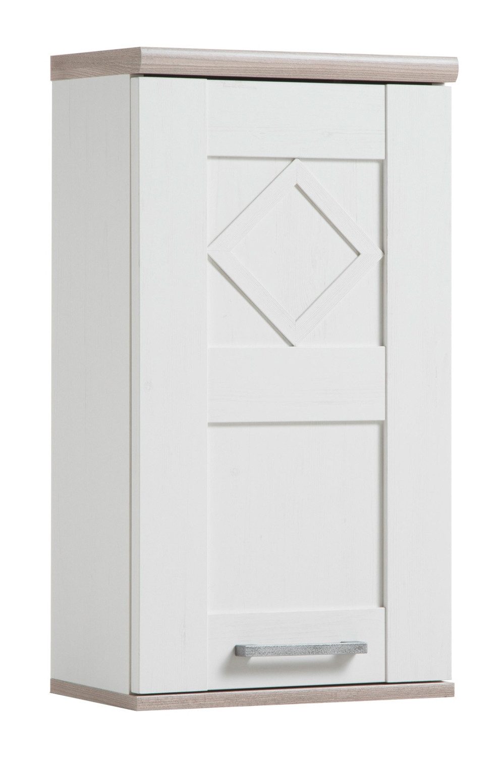 Vito Hängeschrank COUNTRY, Anderson Pinie Dekor, Nelson Eiche Dekor, (1-St) 1 Tür, 1 Einlegeboden, B 38 x H 67 x T 24 cm