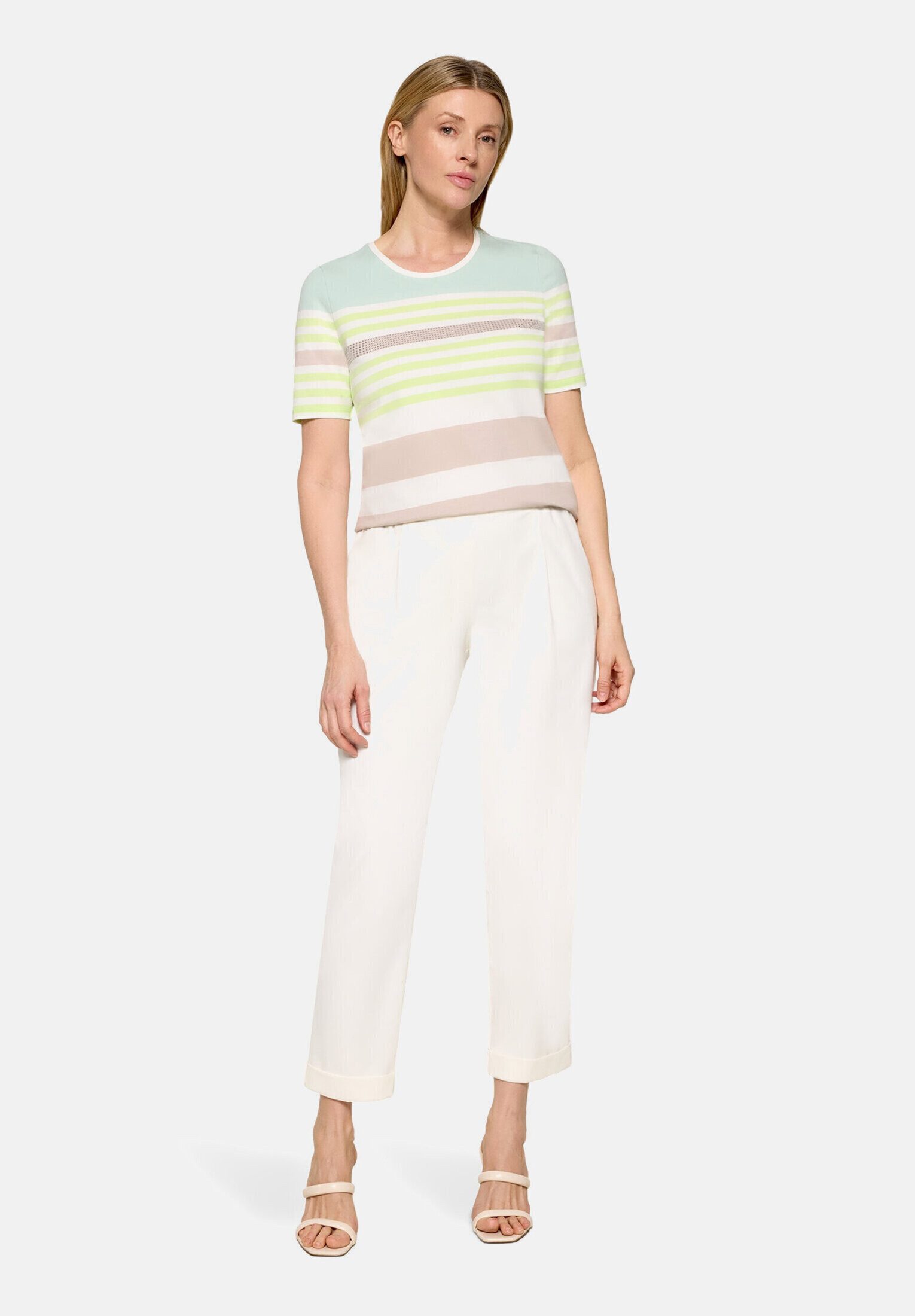 Betty Barclay Kurzarmshirt Damen mit Ringel (1-tlg)