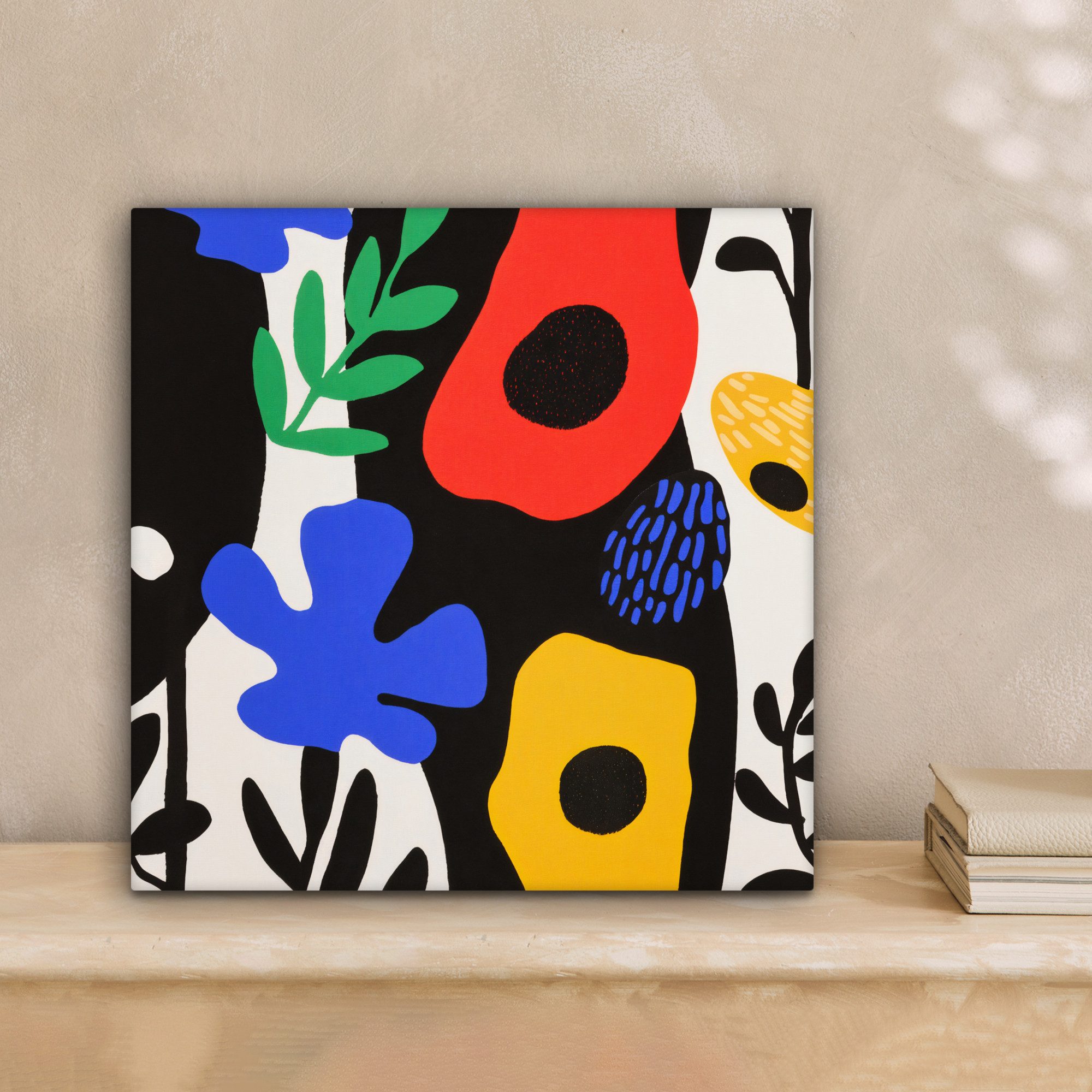 OneMillionCanvasses® Leinwandbild Blumen - Blätter - günstig online kaufen