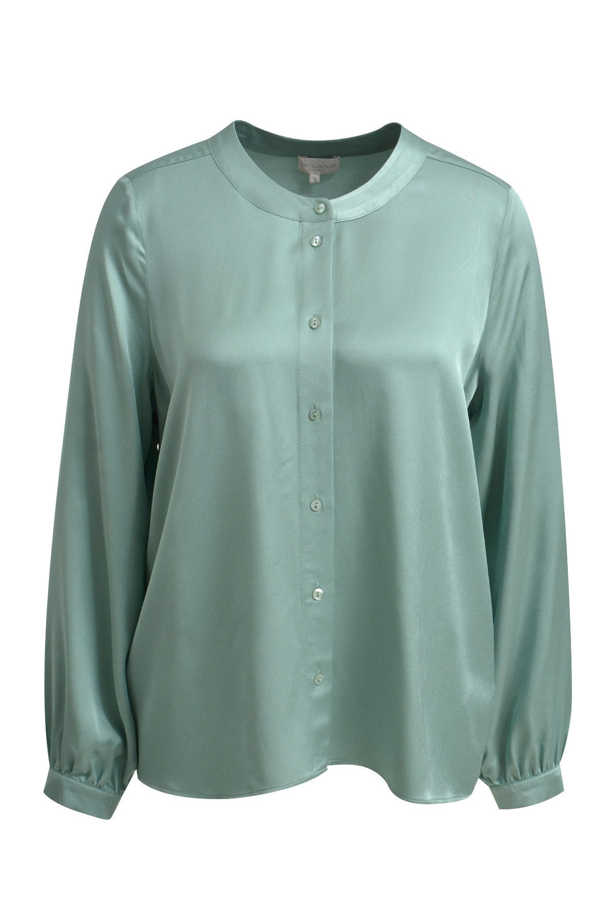 Milano Italy Hemdbluse BLOUSE W NECKPANEL A