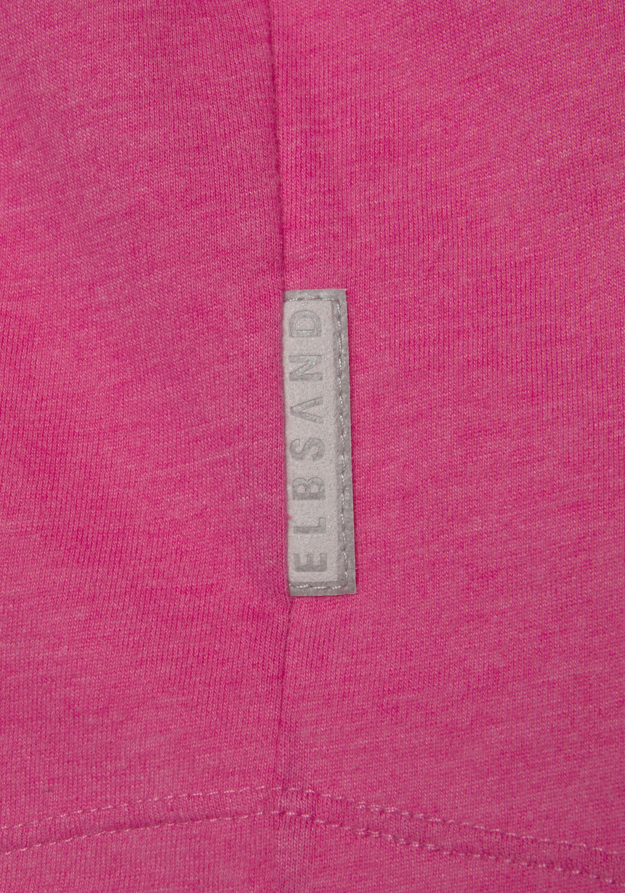 Elbsand Langarmshirt Niola mit großem Frontprint, Longsleeve aus Baumwoll-Mix