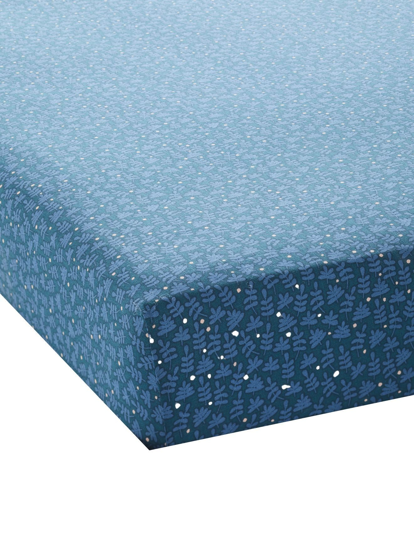 vertbaudet Spannbettlaken Kinder Spannbettlaken MÄRCHENWALD, Baumwolle günstig online kaufen