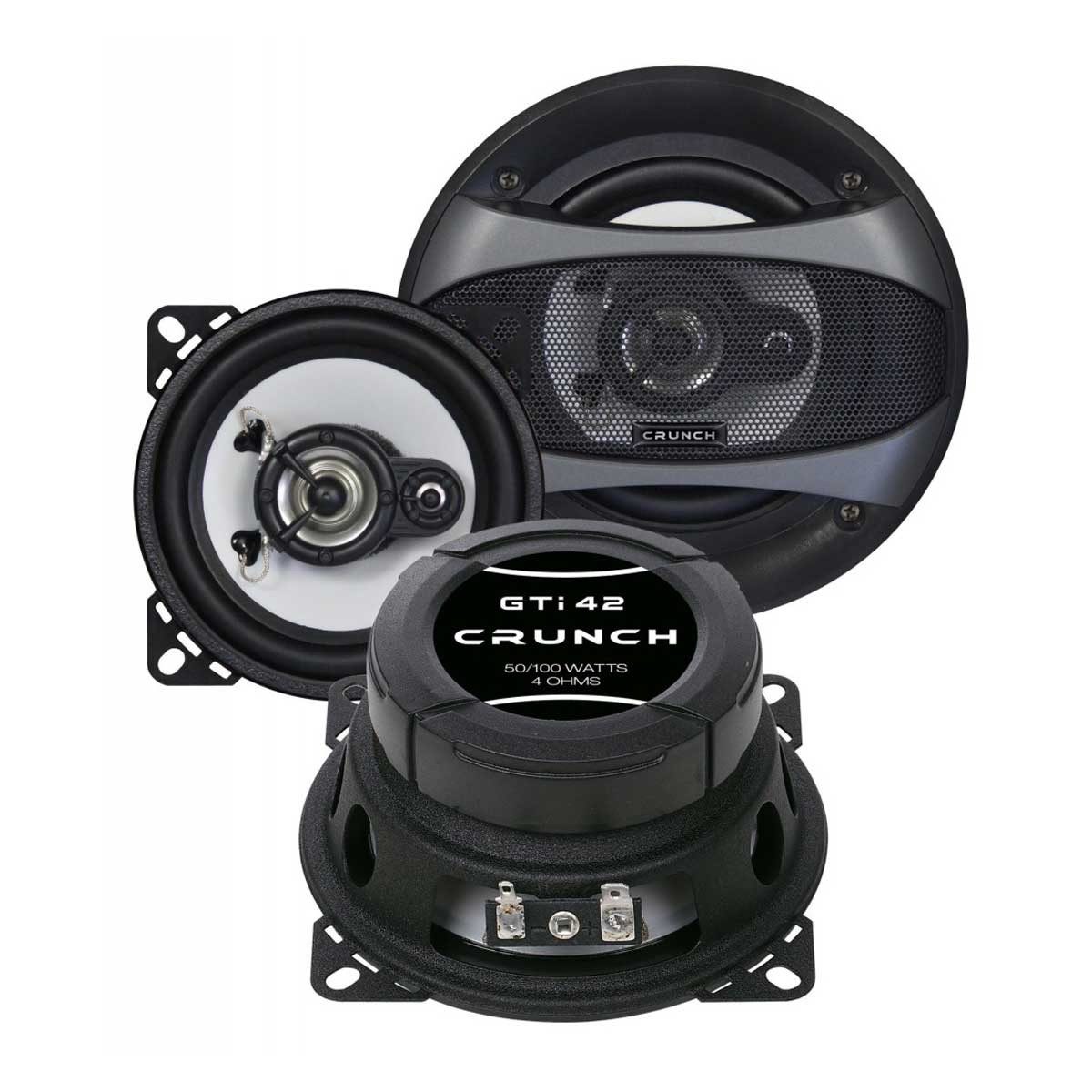 Crunch GTi42 10cm Triaxe Auto-Lautsprecher (50 W, 10 cm)