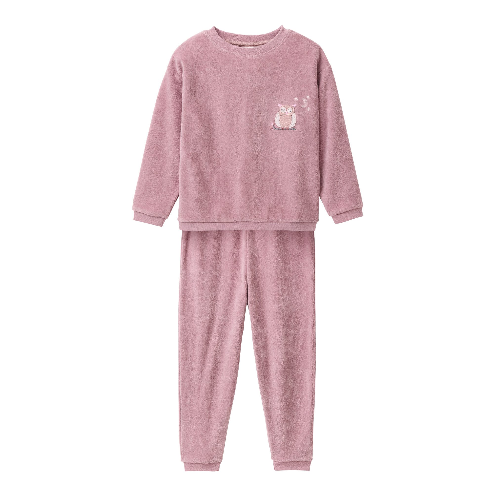 People Wear Organic Pyjama mit Motiv, aus Bio-Baumwolle