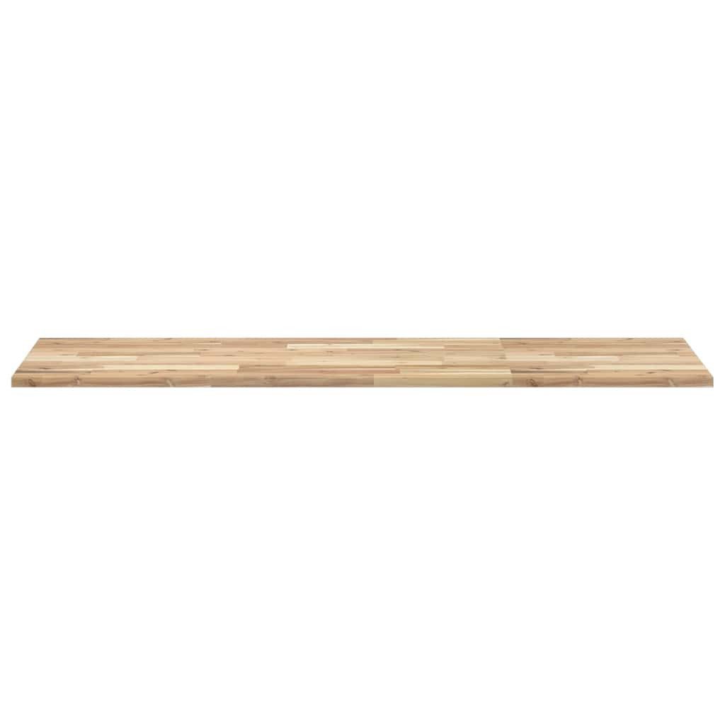 vidaXL Schreibtischplatte Schreibtischplatte Unbehandelt 160x50x2 cm Massivholz
