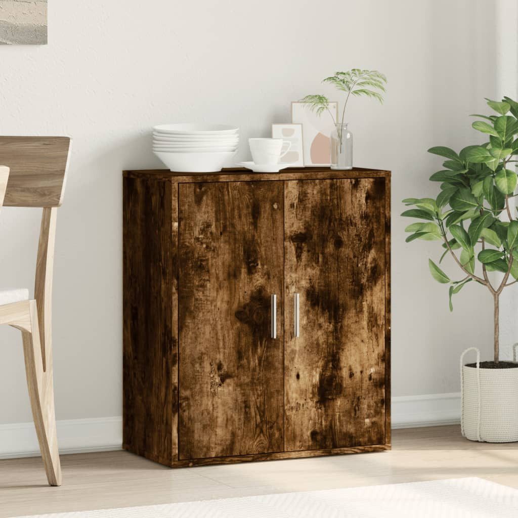 vidaXL Sideboard Sideboard Räuchereiche 79x38x80 cm günstig online kaufen