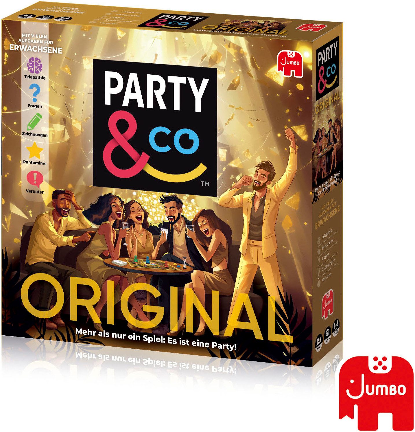 Jumbo Spiele Spiel Party & Co Original, Partyspiel