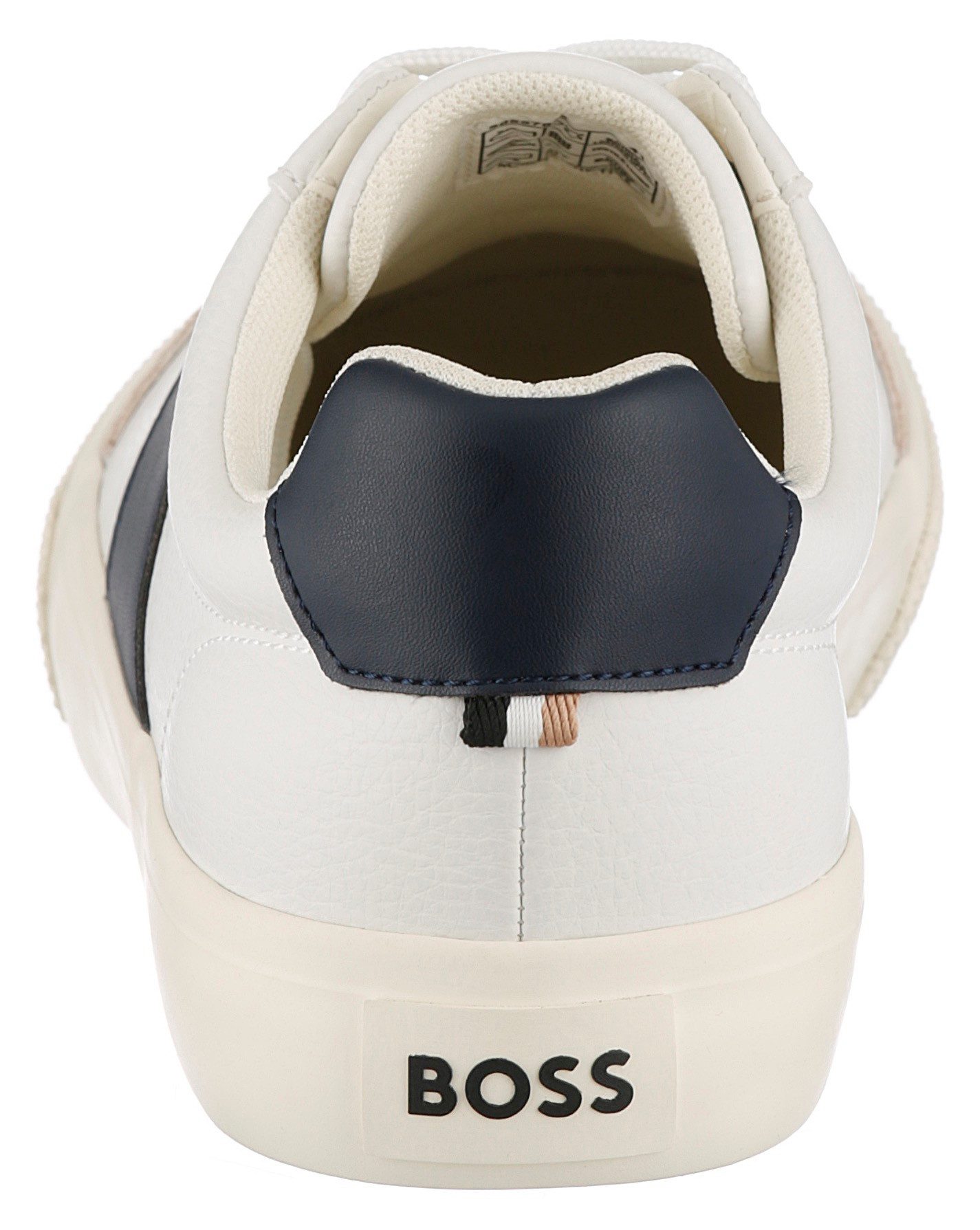 BOSS Aiden Tenn Sneaker Casual-Halbschuh, Freizeitschuh mit Logoschriftzug