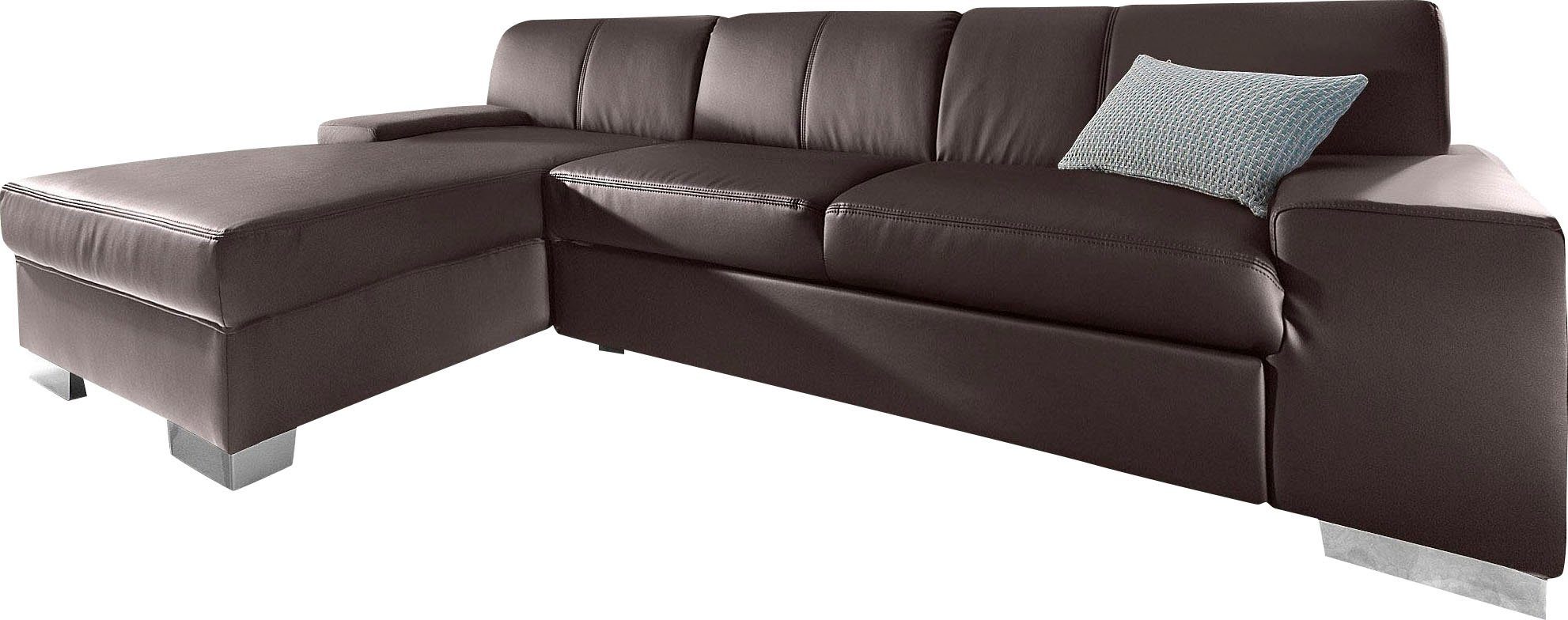 DOMO collection Ecksofa Star, zeitlose Formensprache, günstig online kaufen