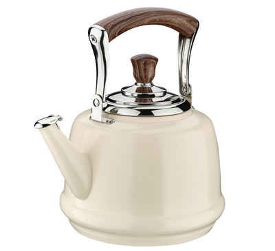Cilio Wasserkessel Wasserkessel Wasserkocher Kaffeekessel Teekessel Cilio BIANCO 430844, Material: Edelstahl