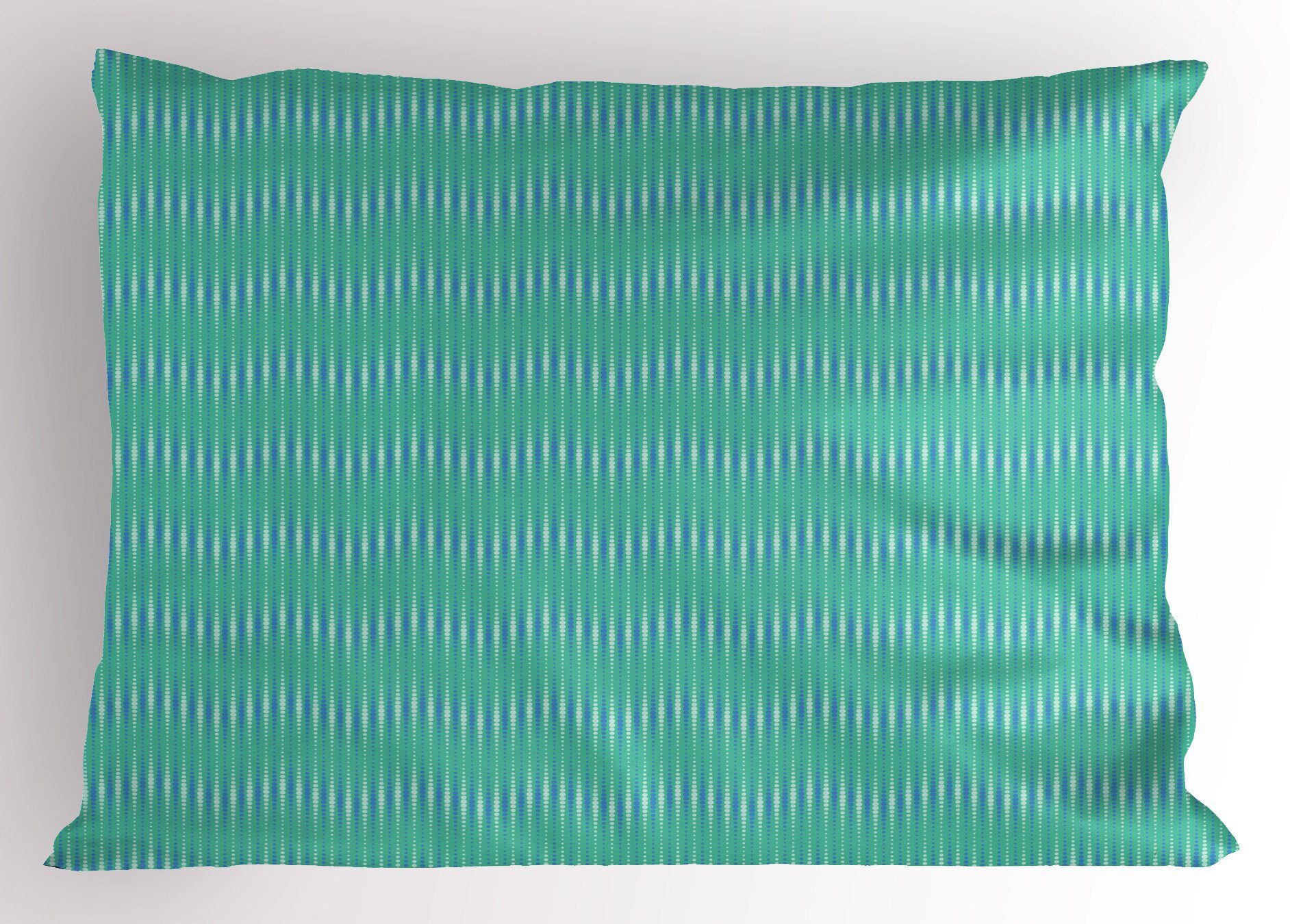 Kissenbezüge Dekorativer Standard King Size Gedruckter Kissenbezug, Abakuhaus (1 Stück), Abstrakt Circular Ellipse Waves