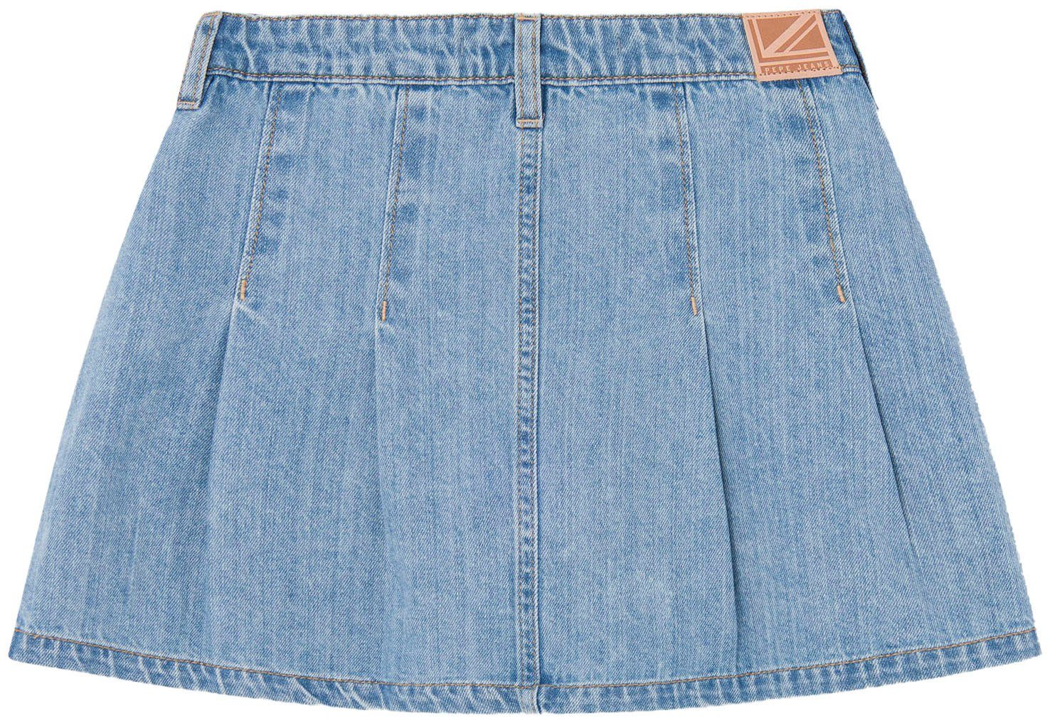 Pepe Jeans A-Linien-Rock mit durchgängiger Knopfleiste