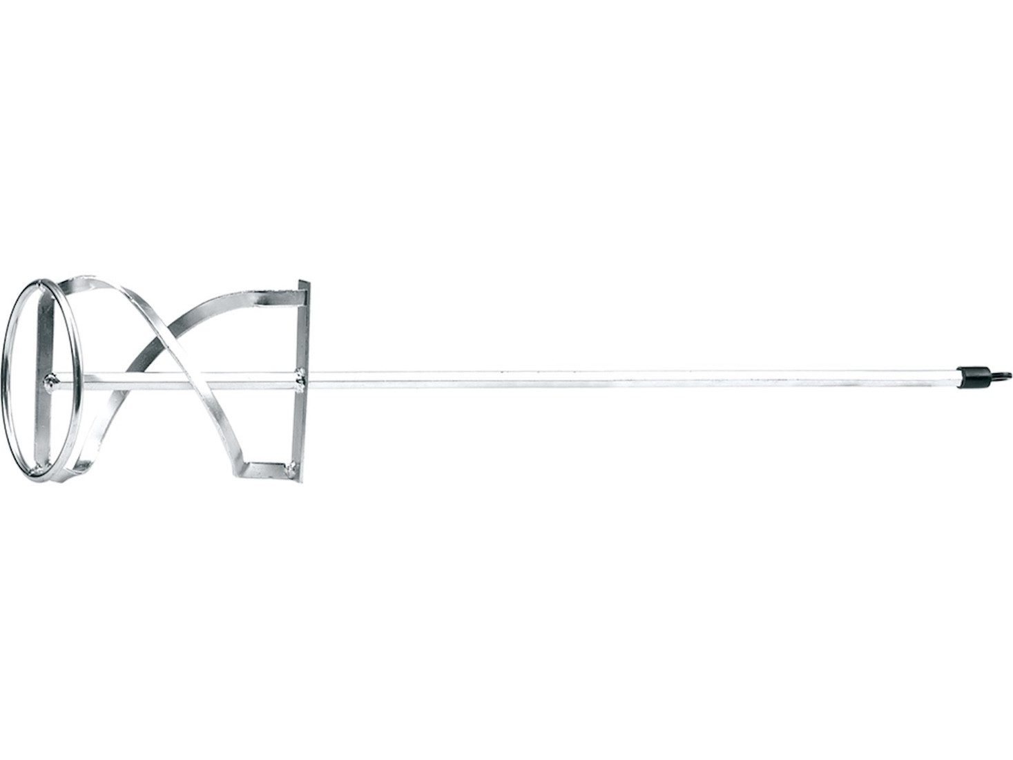 TRIZERATOP Rührquirl Rührer 510x90 mm für schwere Mörtel und Kleber, verzinkt, L: 53,5 cm, Qualität