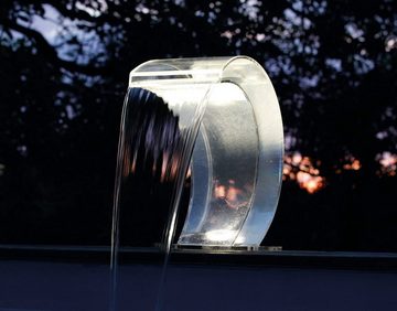 Ubbink Poolwasserfall Mamba Acryl LED, transparent