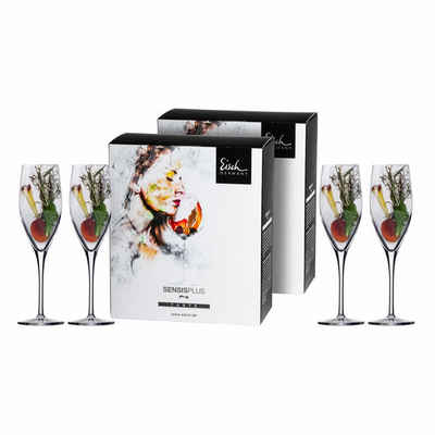 Eisch Champagnerglas »4er Set Superior Sensis plus«, Kristallglas