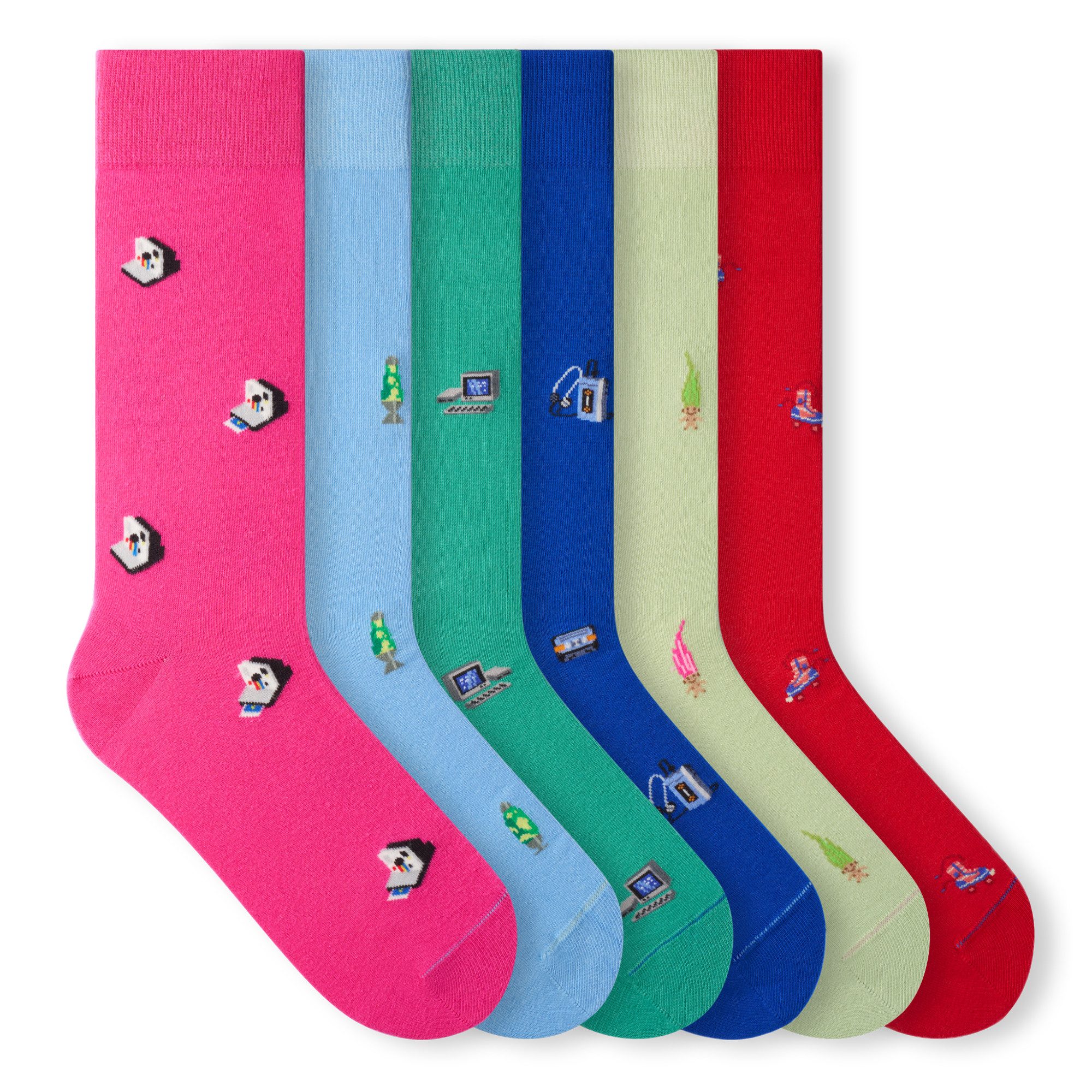 von Jungfeld Socken Icon Bundle Bio-Baumwolle 36-46 Unisex 6 Paar (6-Paar, 6 Paar)